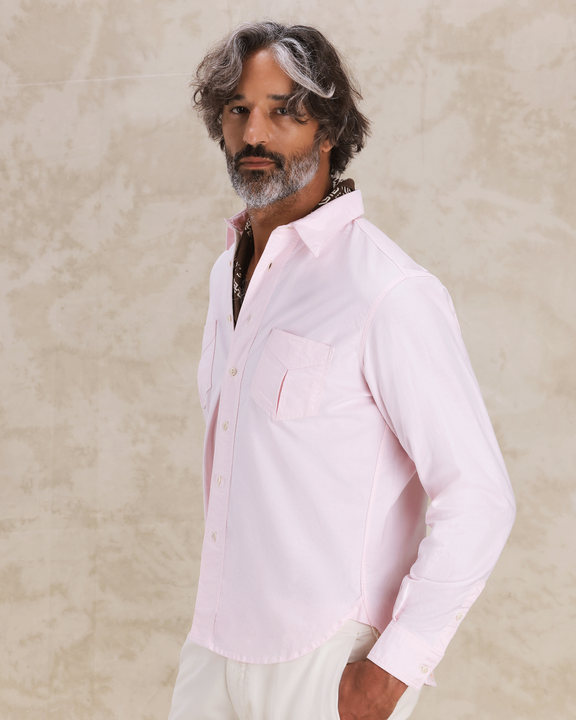 Osumi Camicia In Cotone Oxford