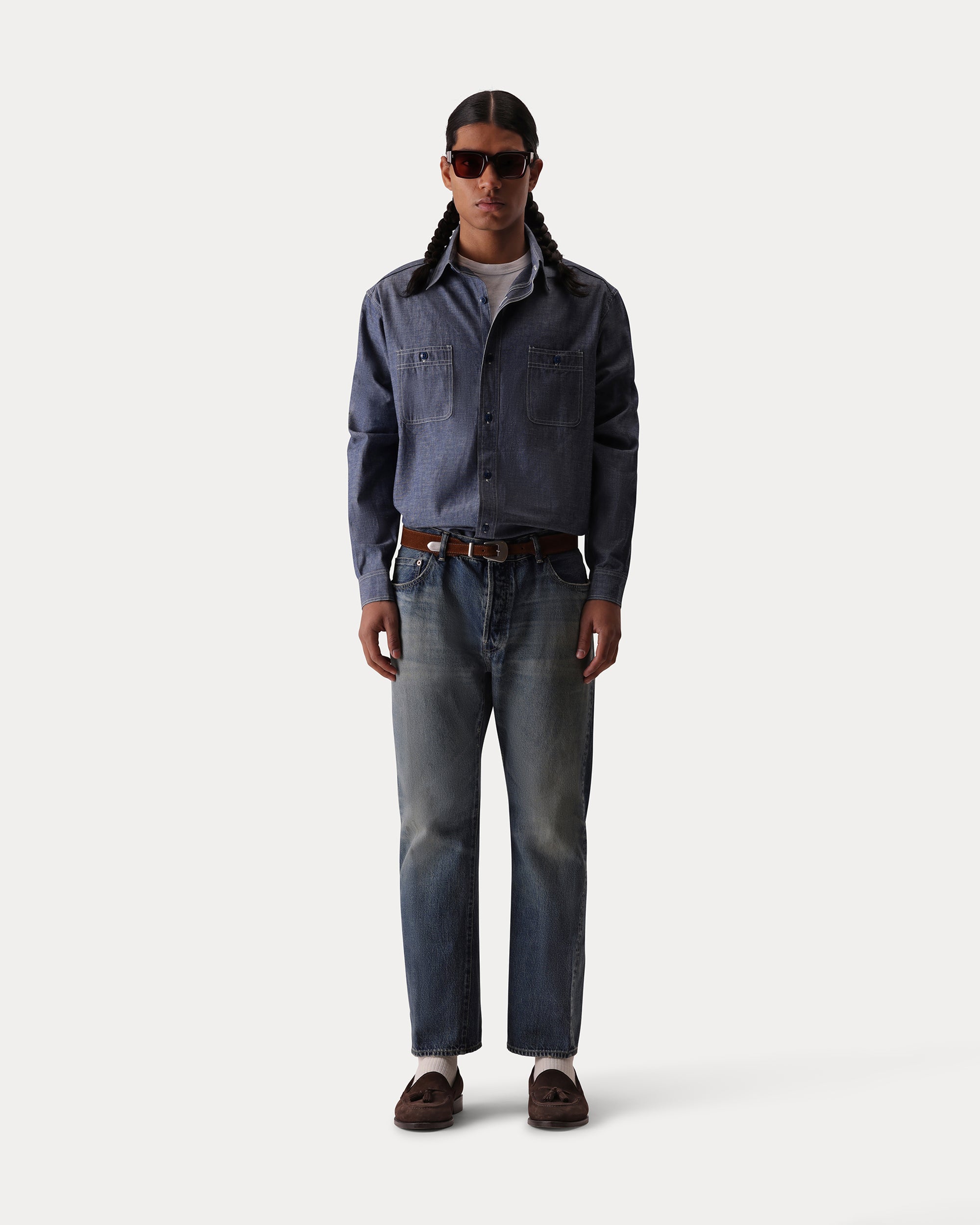 Otero Camicia In Chambray 