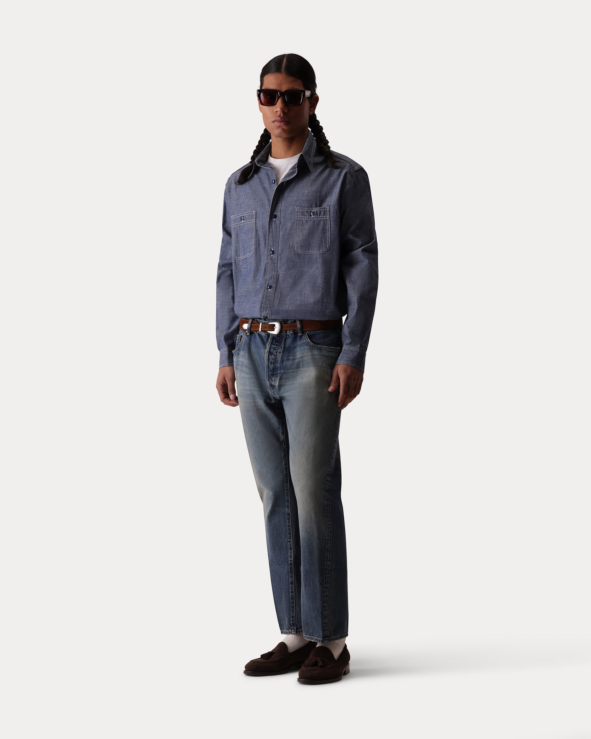 Otero Camicia In Chambray 