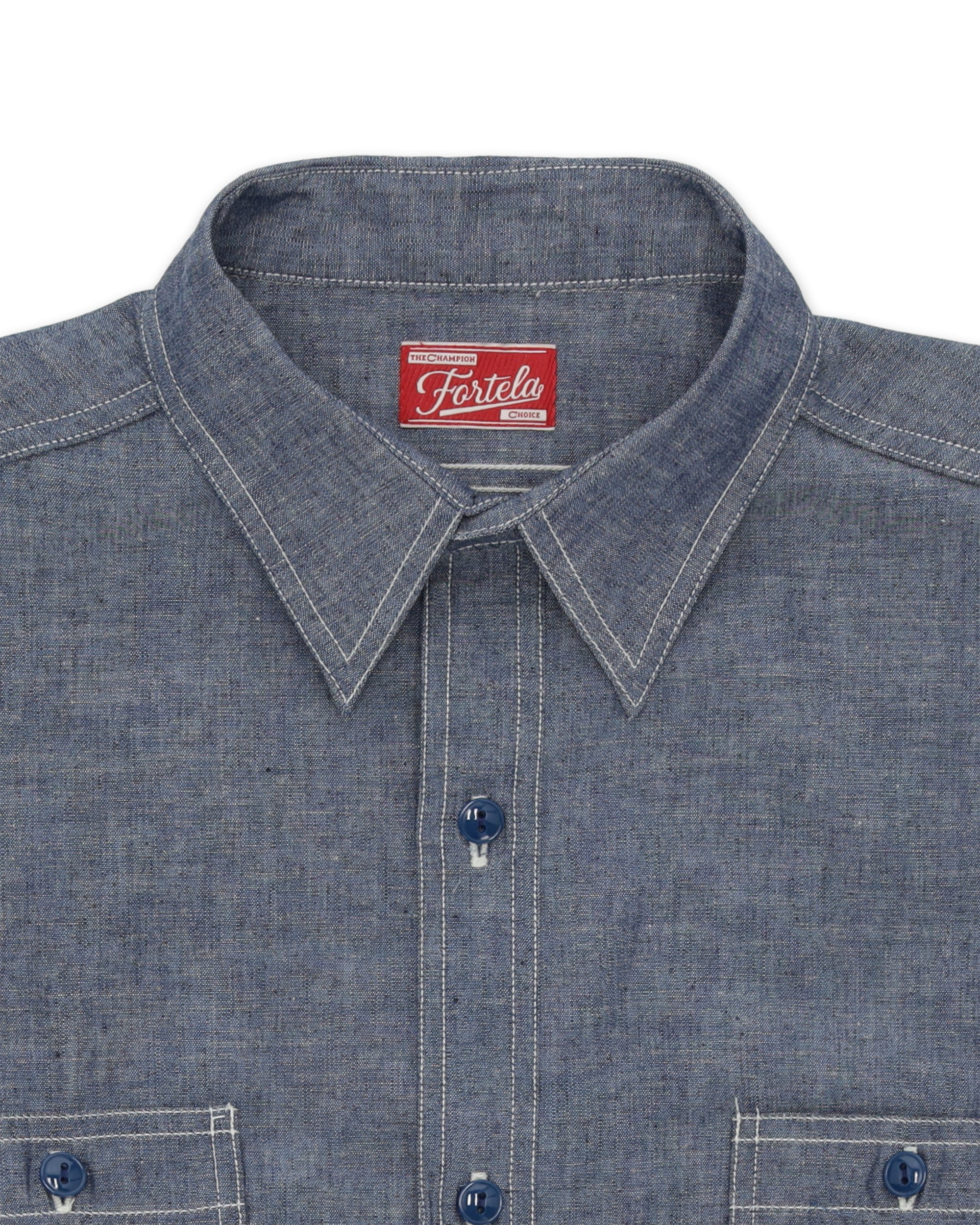 Otero Camicia In Chambray 