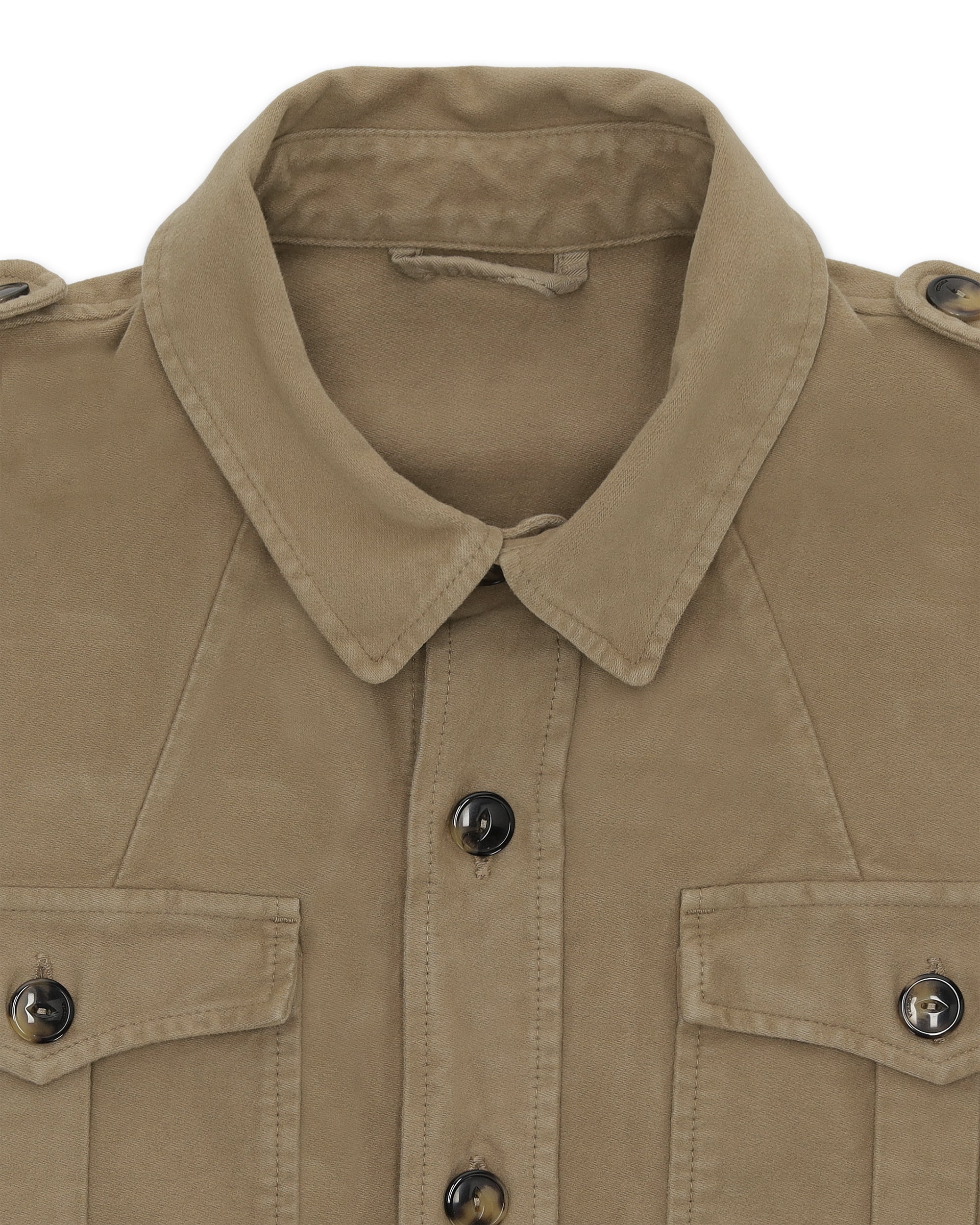 Owen Giacca Sahariana In Moleskin