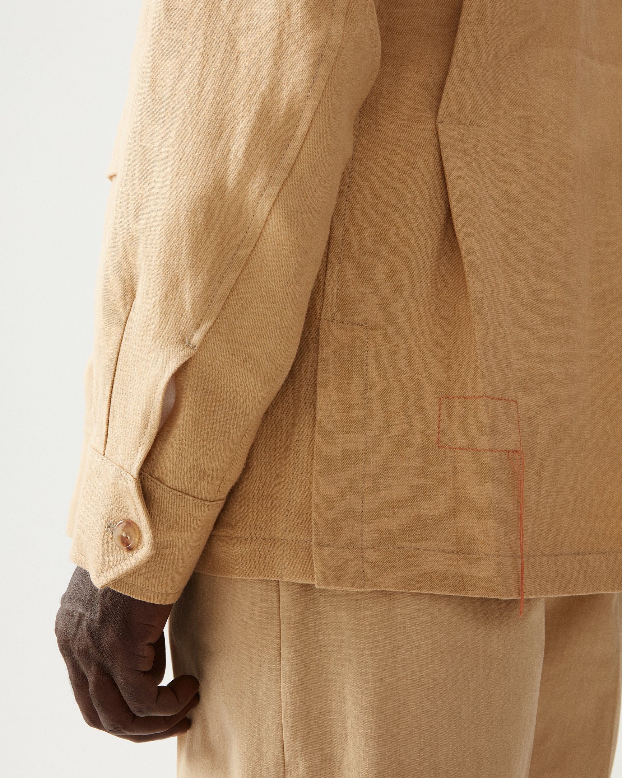 Owen Linen Safari Jacket