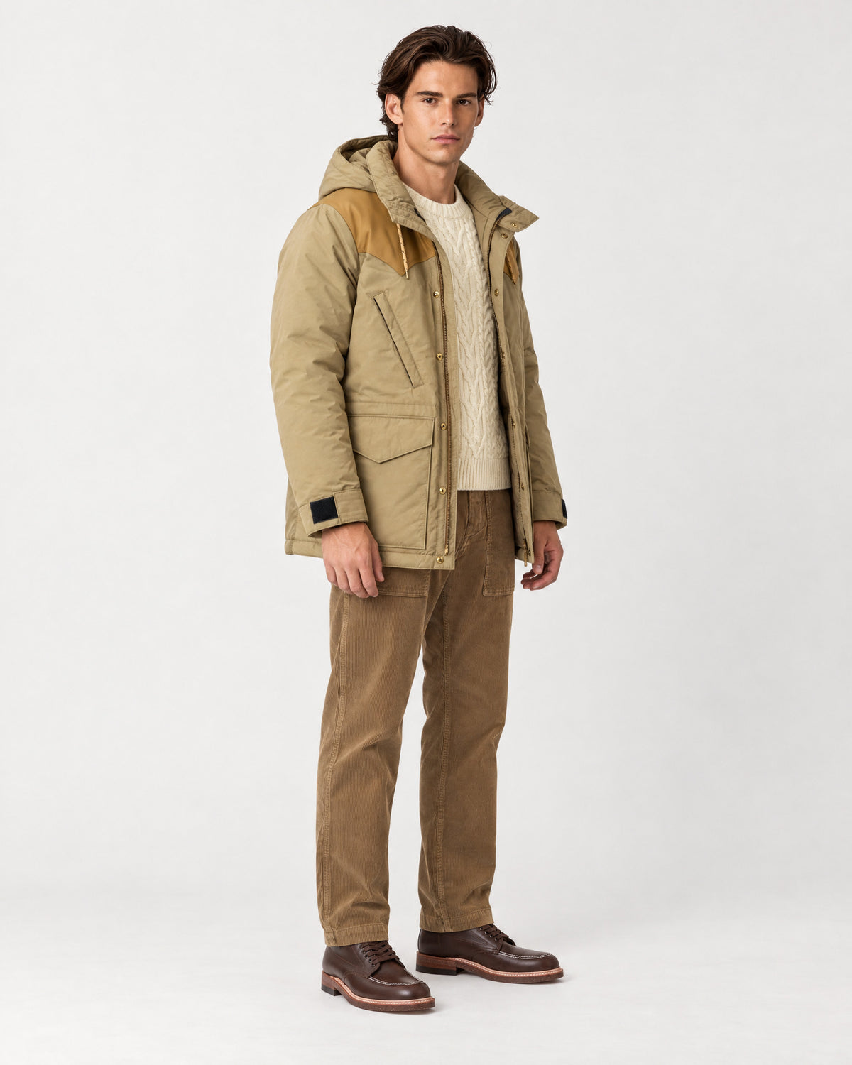 Down Mountain Parka Rocky Mountain Featherbed x Fortela