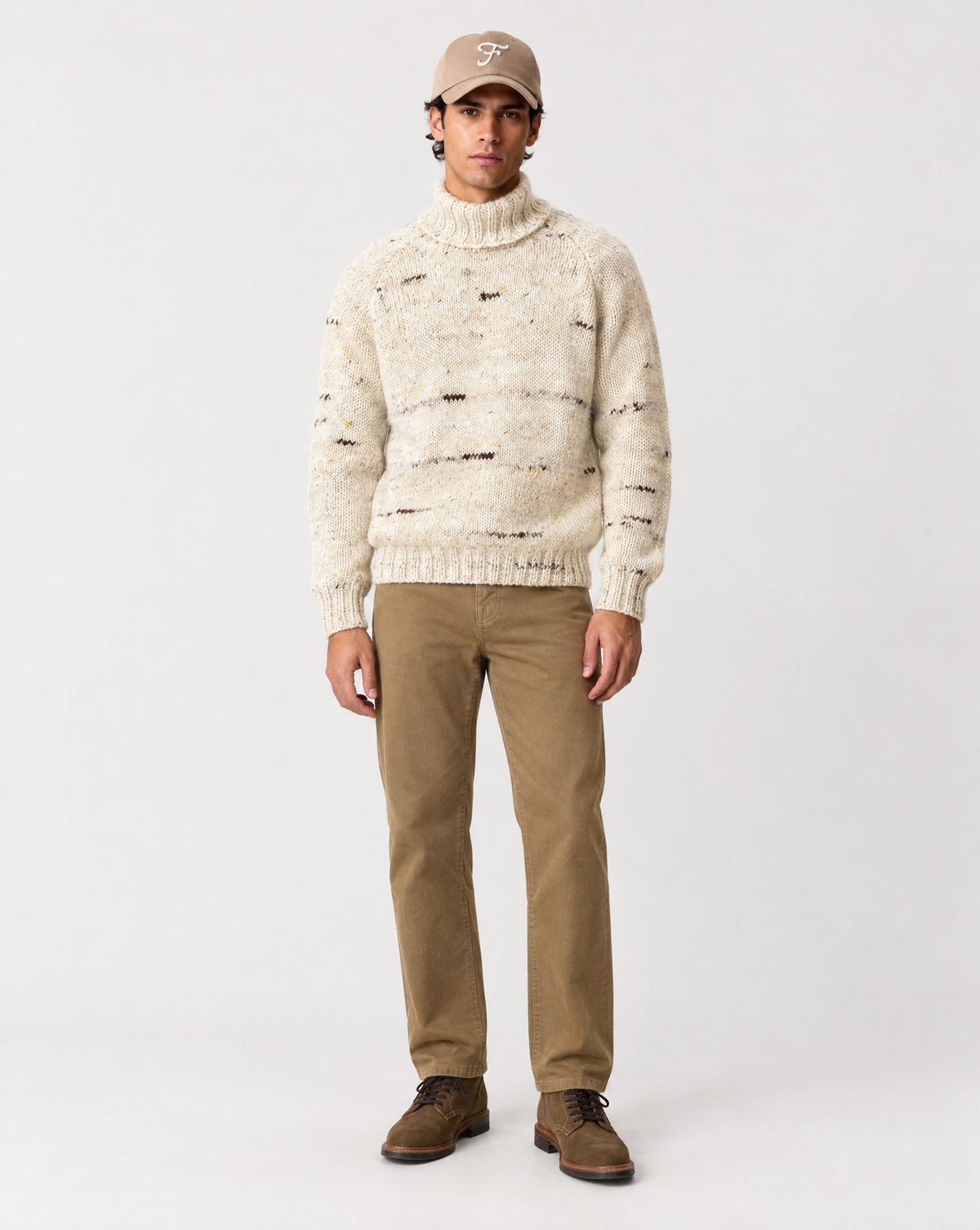 Chamula Merino Wool Turtleneck Pullover