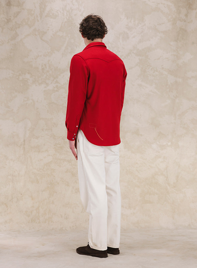 Pasadena Camicia Western In Flanella