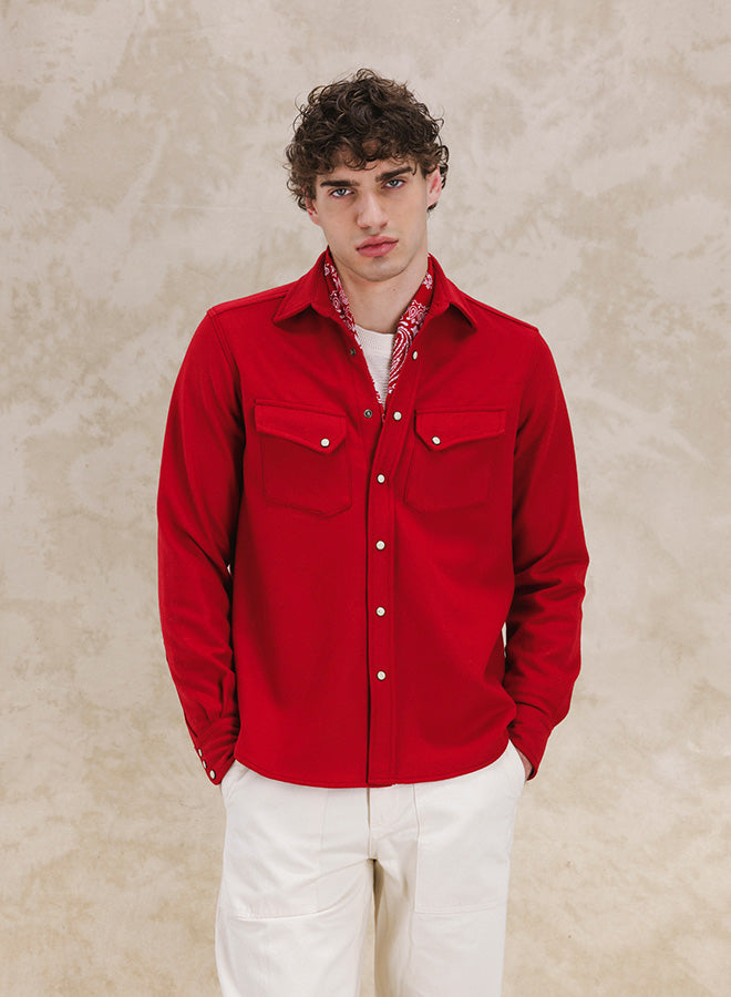 Pasadena Camicia Western In Flanella