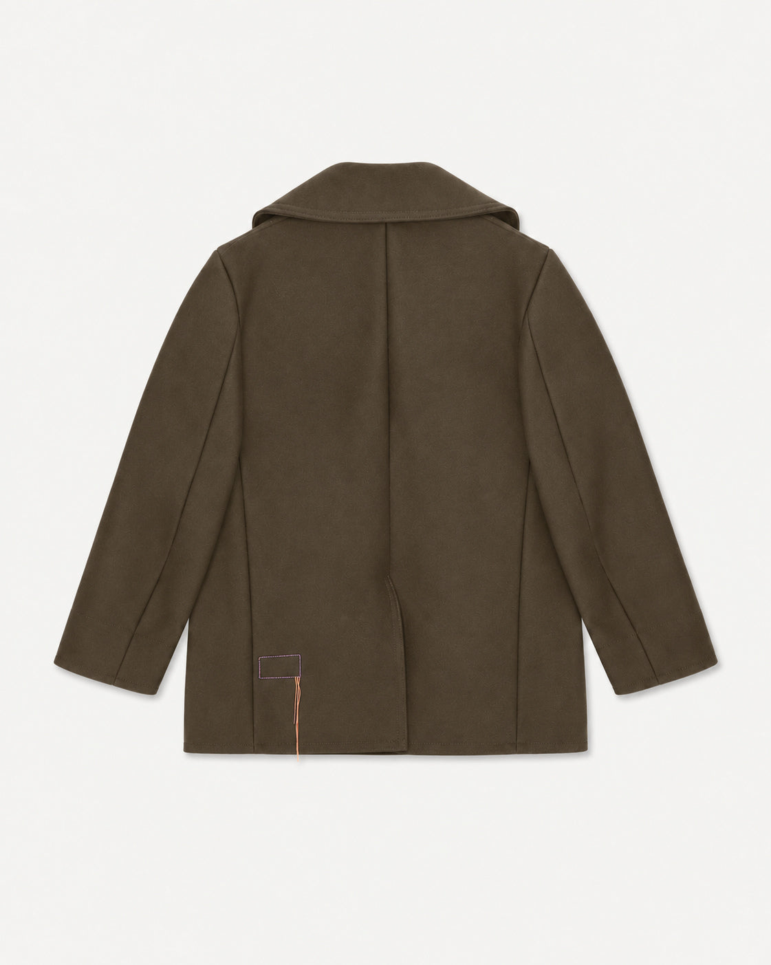 Peacot Cappotto Doppiopetto In Lana