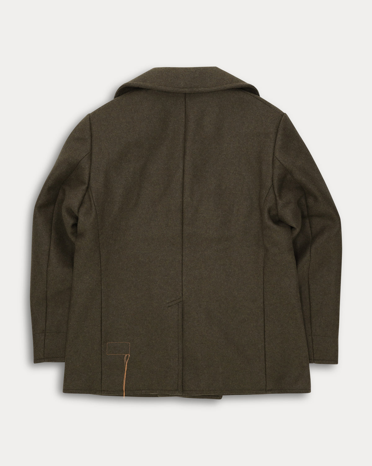 Peacot Cappotto Doppiopetto In Lana