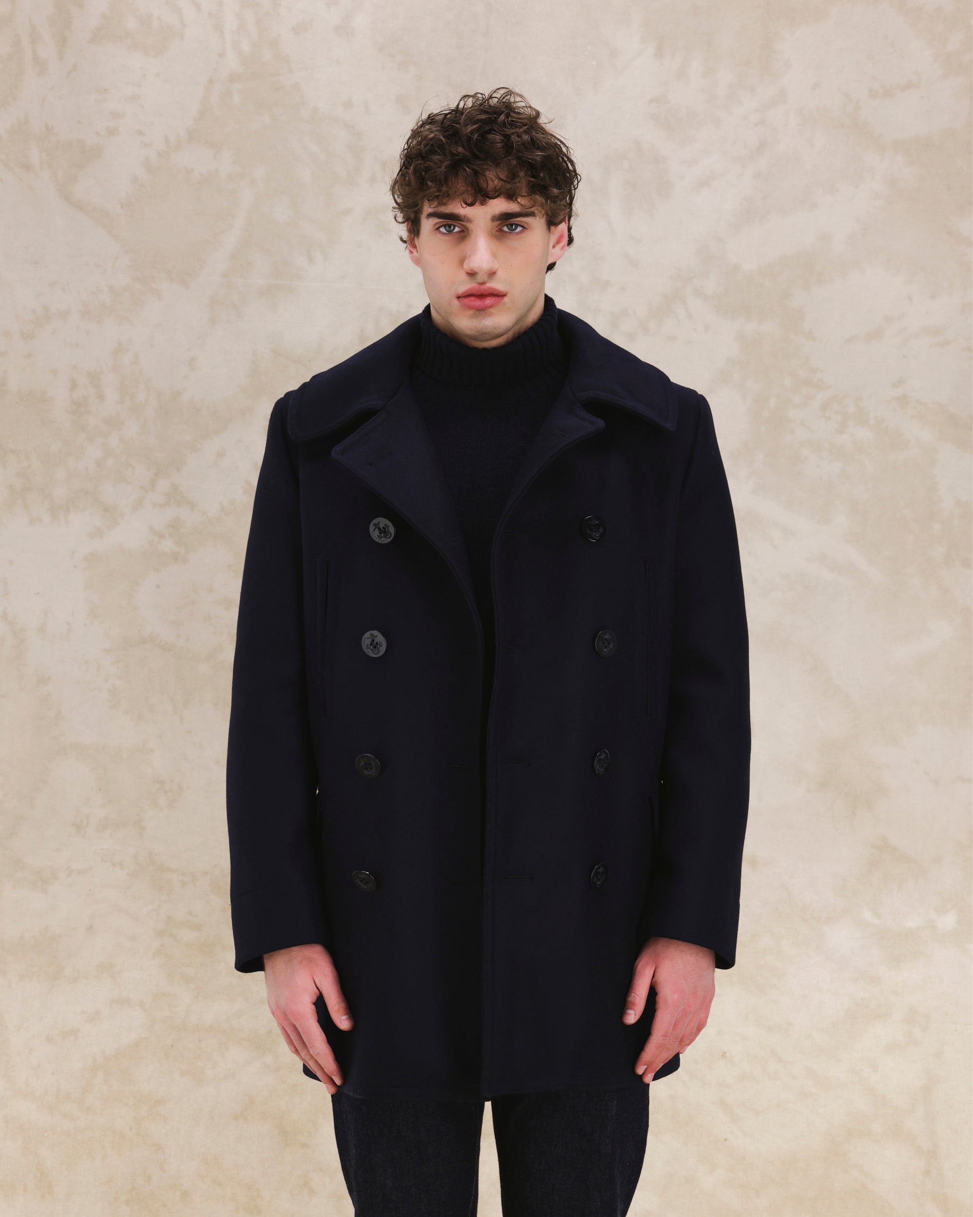 U.S.N.Peacot Cappotto Doppiopetto