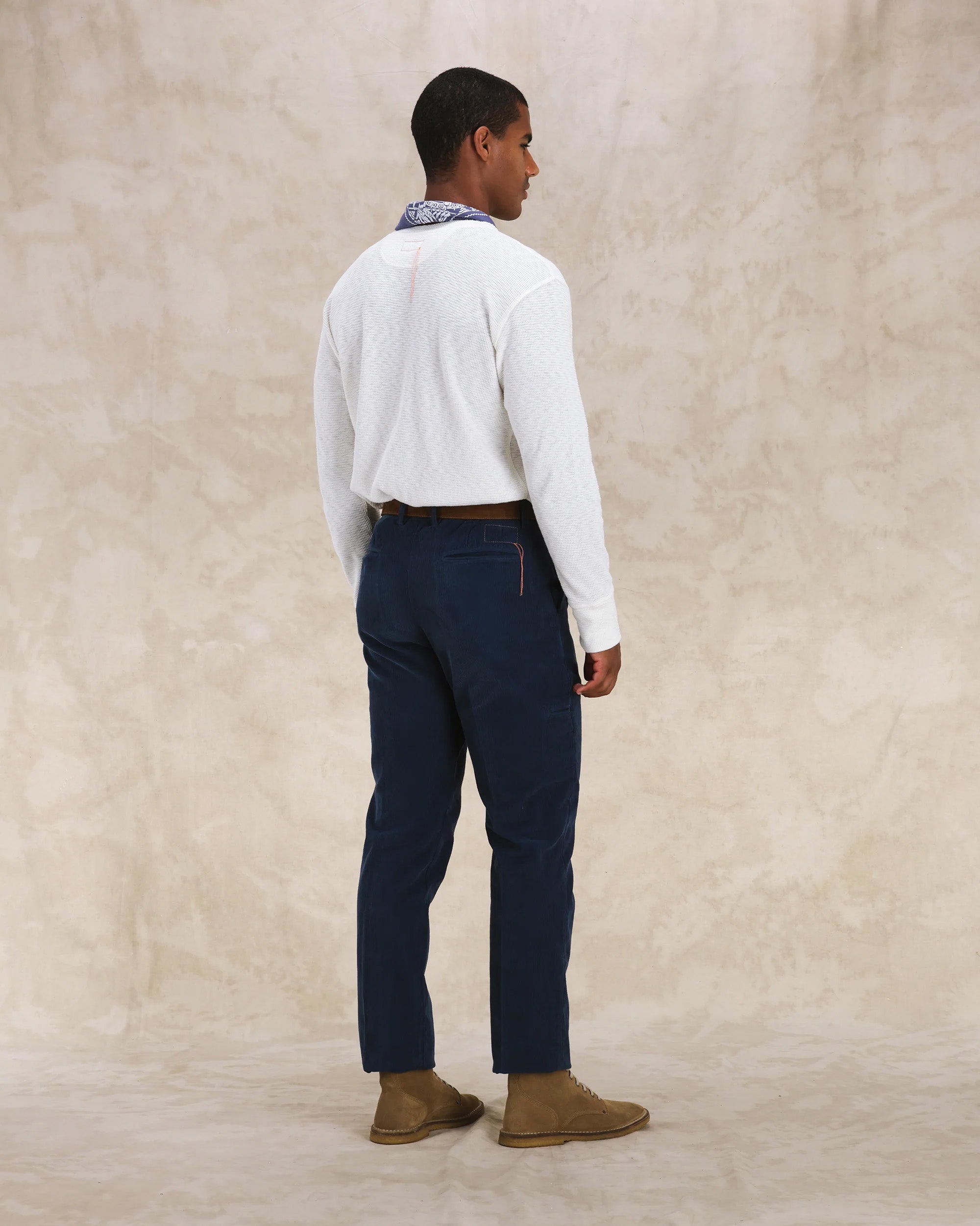 Pences Pleated Velvet Pants