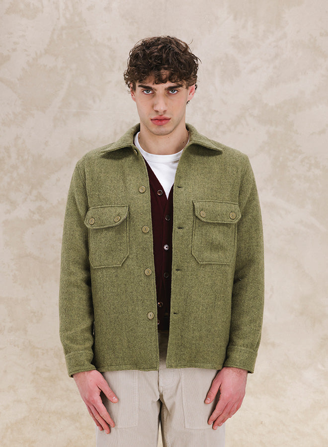 Pepper Overshirt In Lana