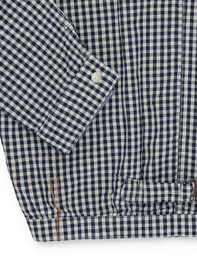 Peter Giacca In Cotone "Vichy"