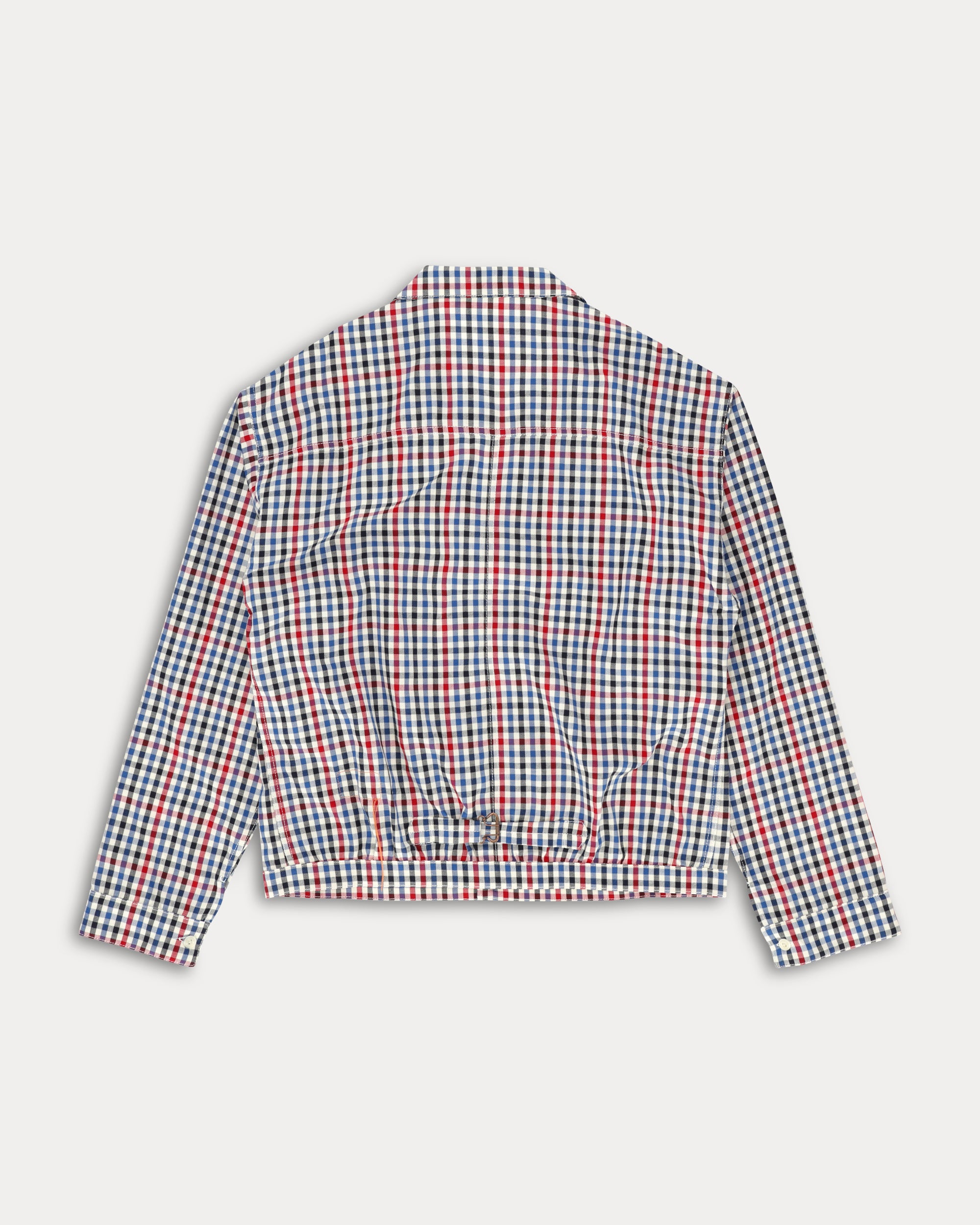 Peter Giacca in Cotone con motivo a Quadri