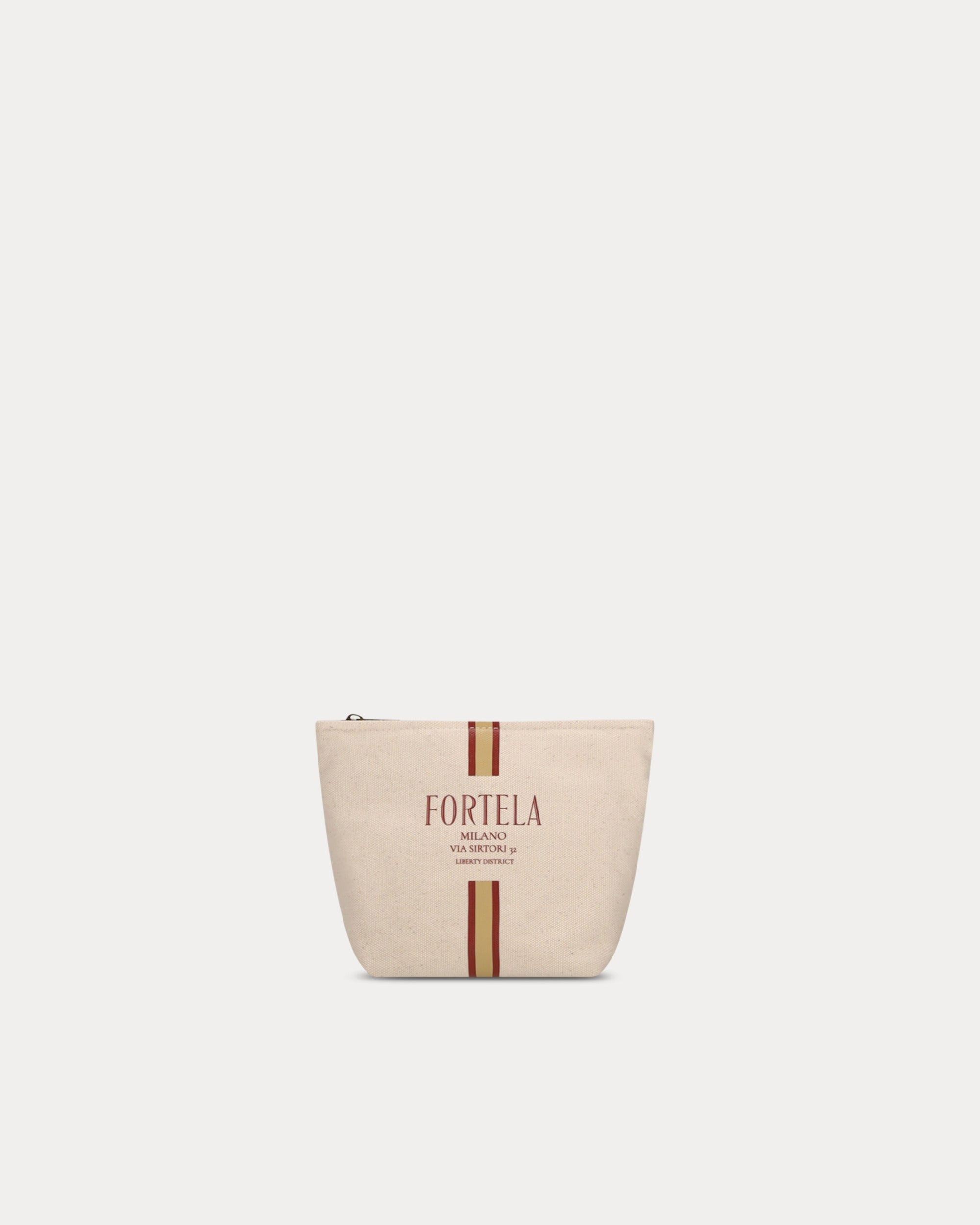 Pocketbag Small Pochette in Canvas con Logo