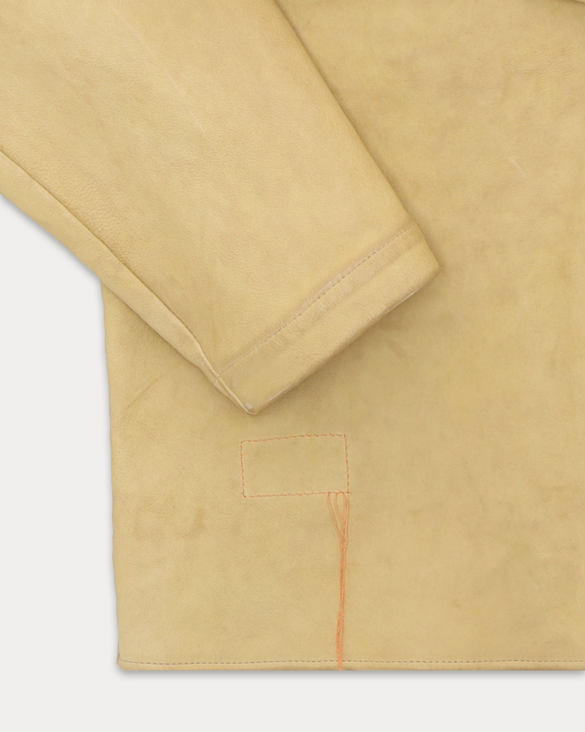 Quarter Giacca In Pelle Di Cervo