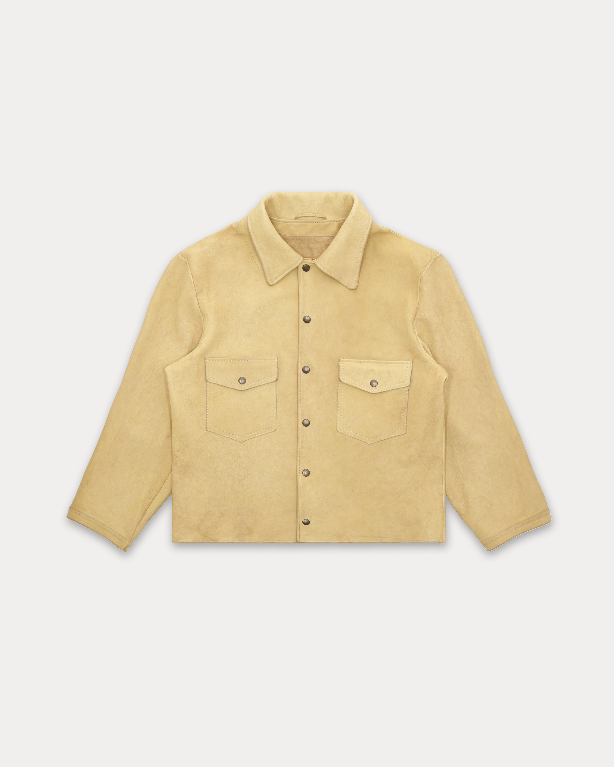 Quarter Giacca In Pelle Di Cervo