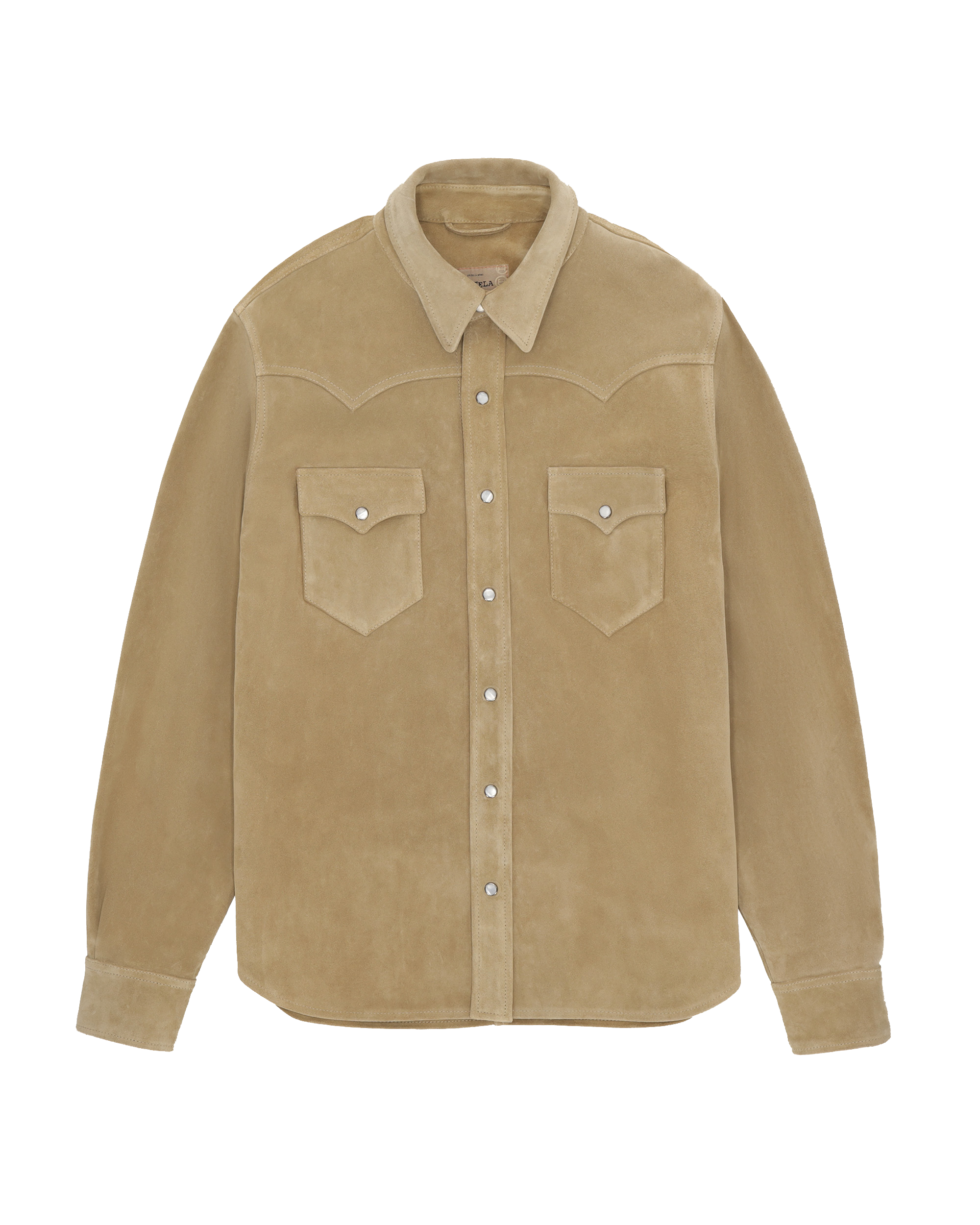 Ranch Camicia Texana in Crosta Scamosciata