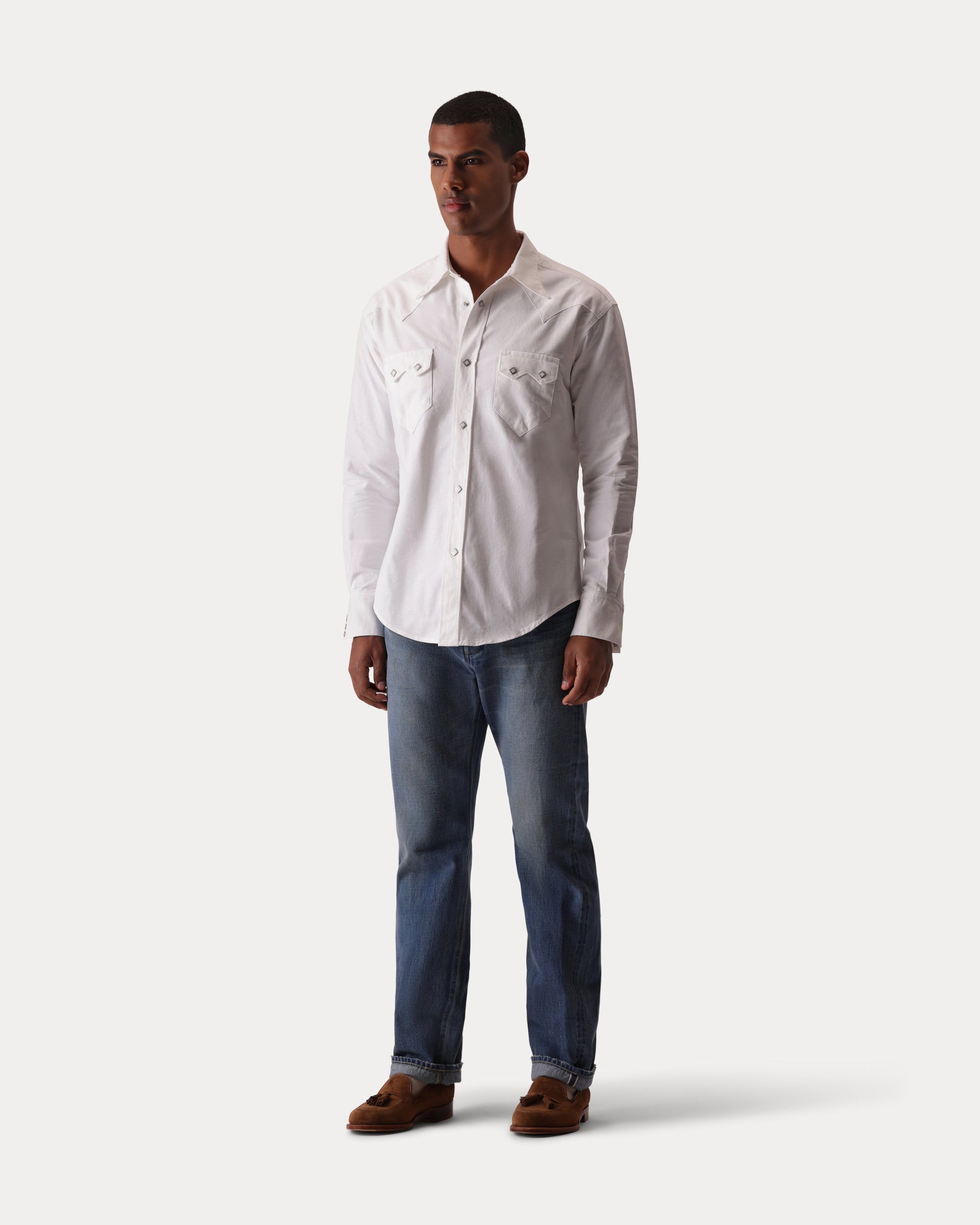 Hudson Texas Shirt in Japan Oxford