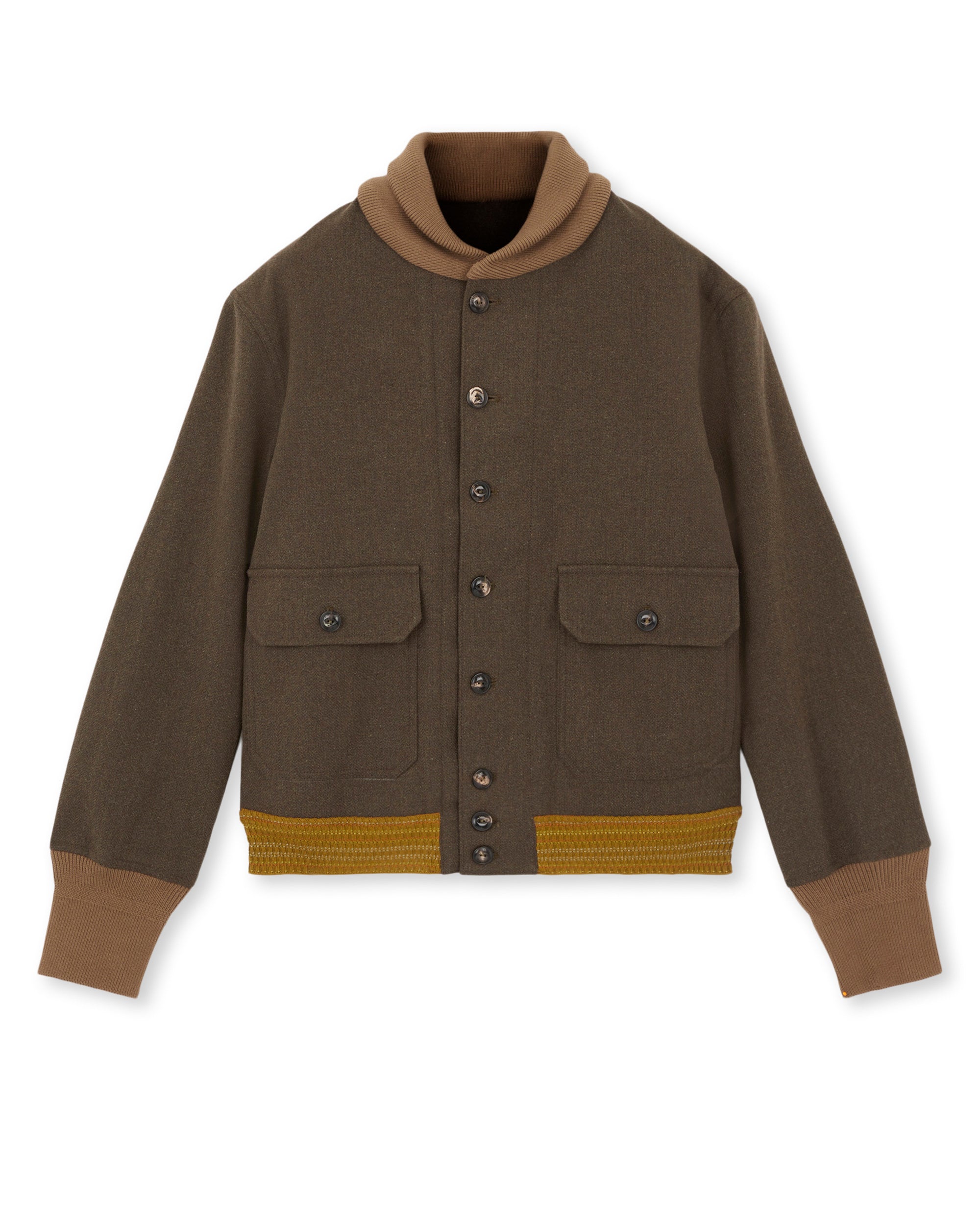 Regan Giacca Bomber in Lana