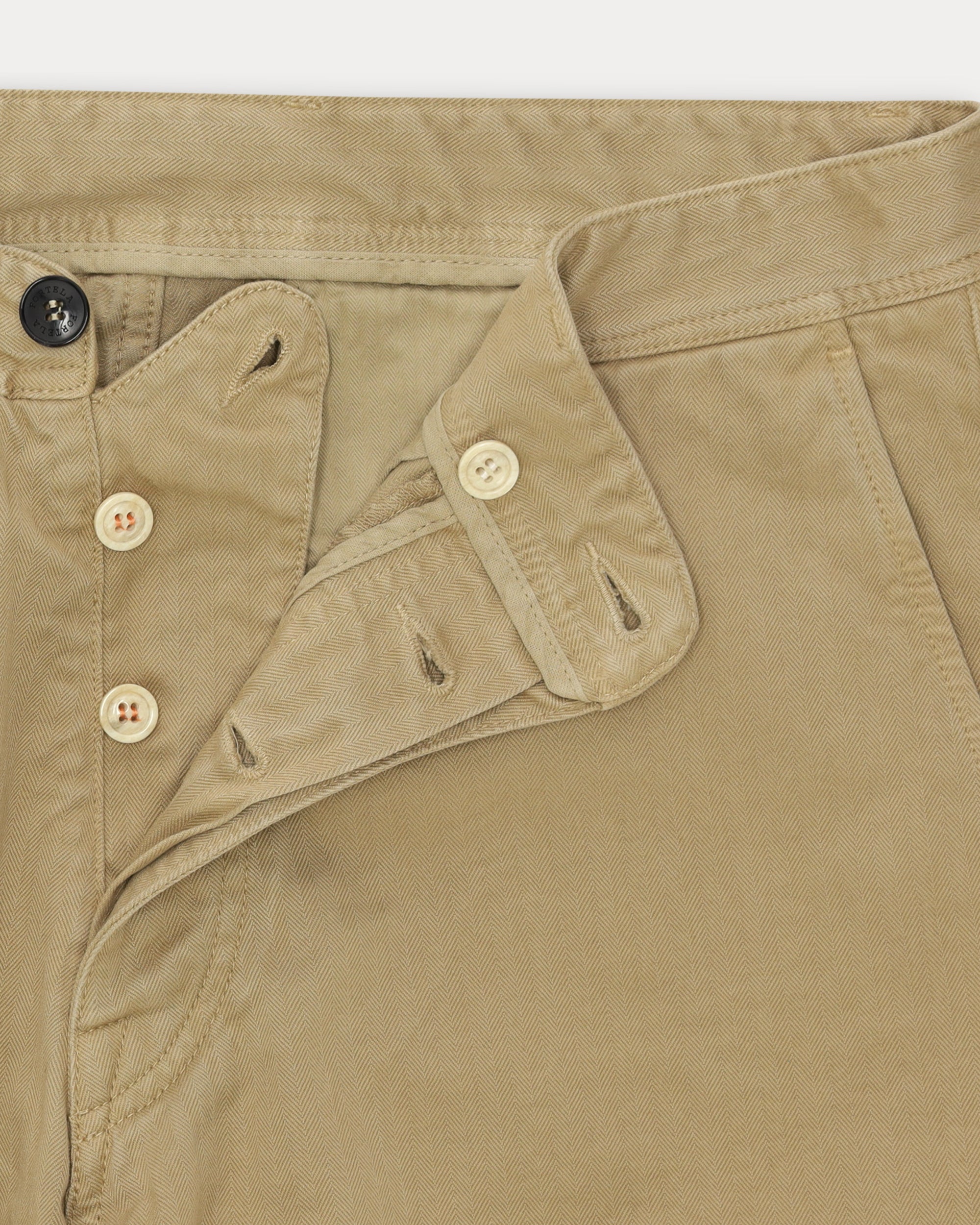 Reno Cotton Herringbone Pants