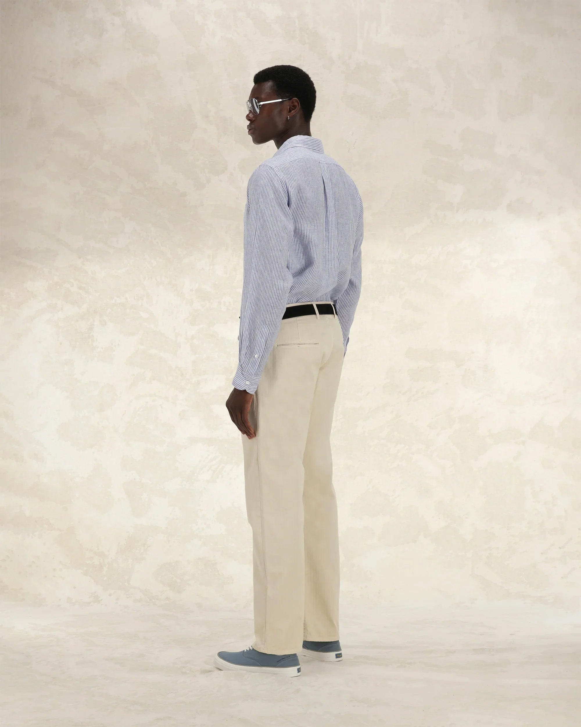 Reno Cotton Herringbone Pants