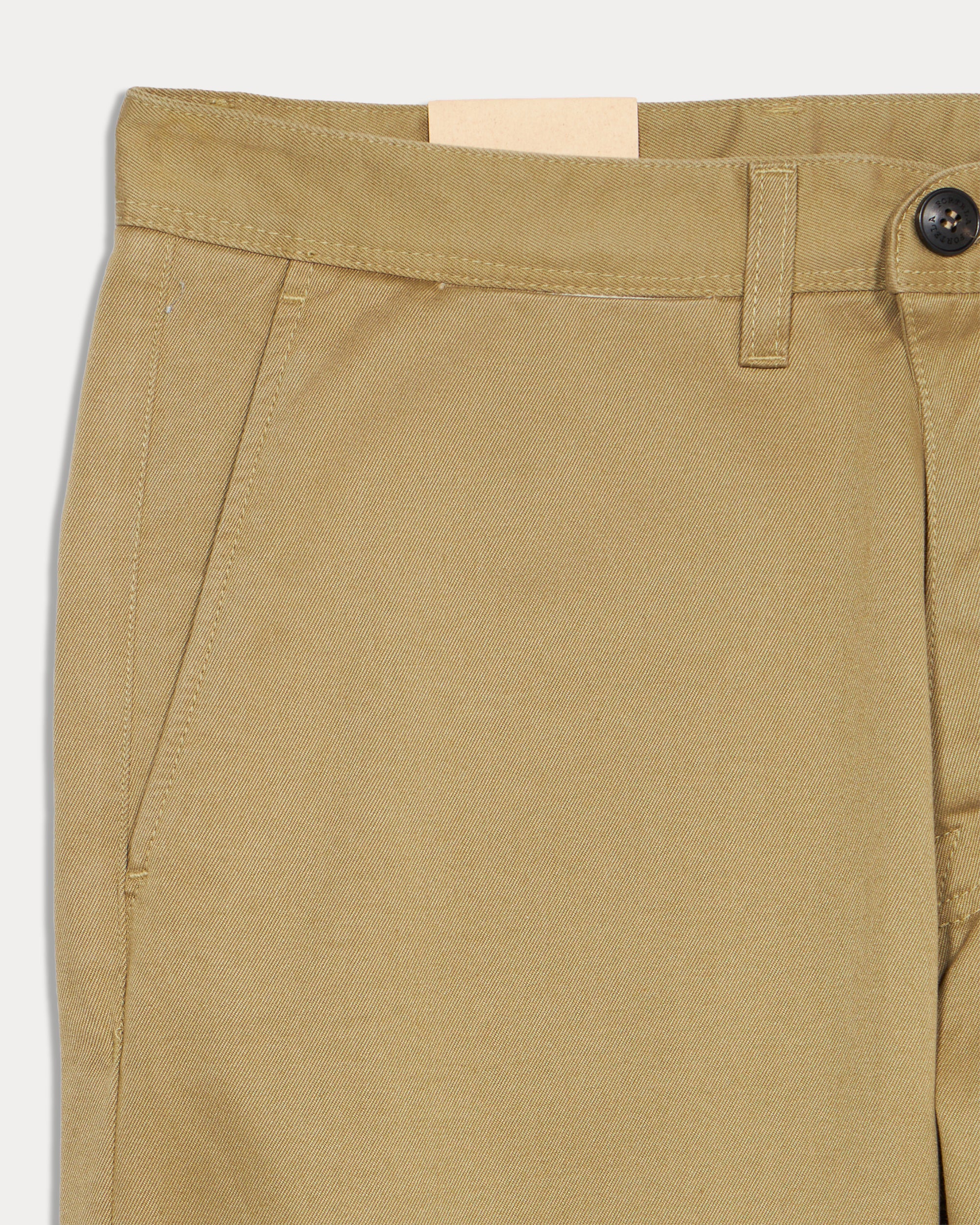 Reno Pantaloni In Gabardine di Cotone Pesante