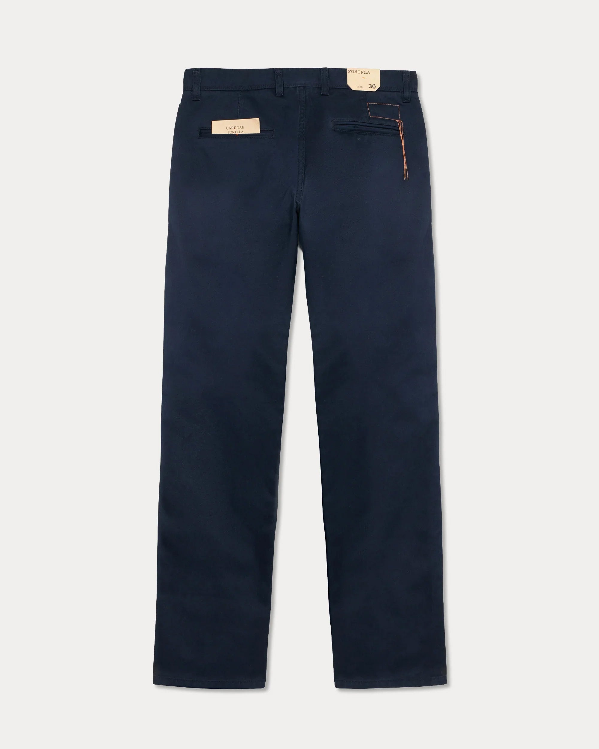 Reno Pantaloni In Gabardine di Cotone Pesante