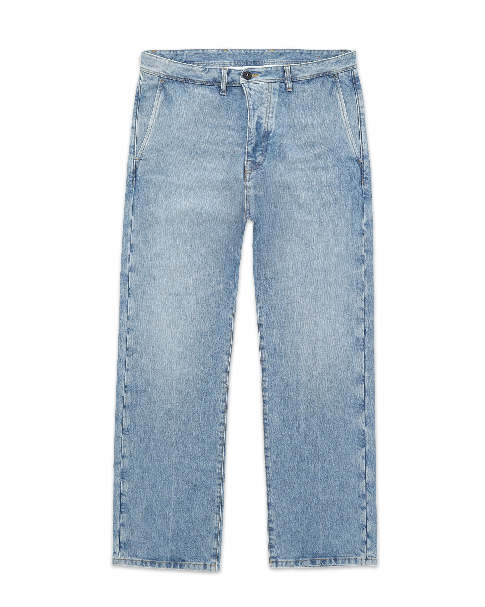 Reno Pantaloni in Denim Bleach Wash