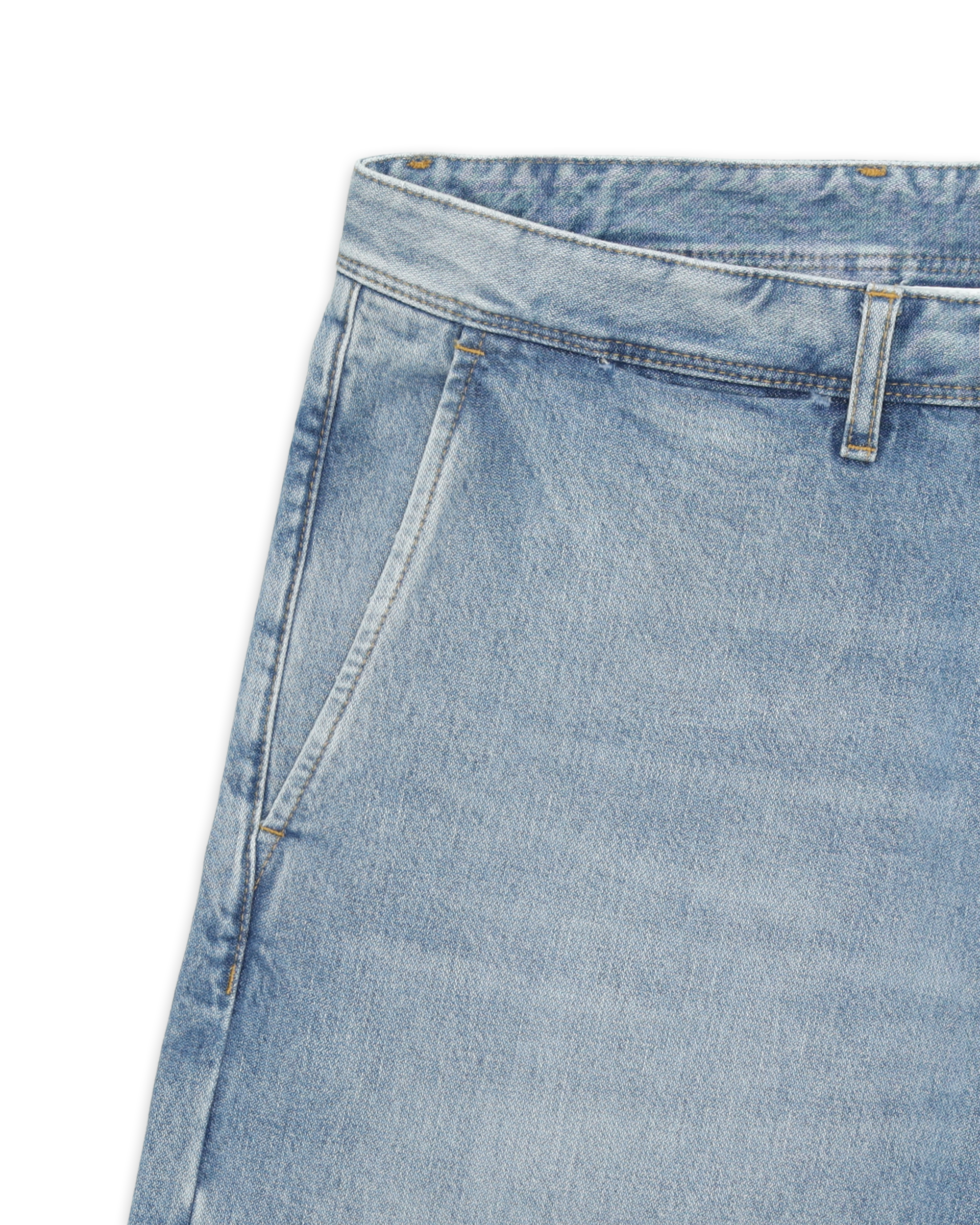 Reno Pantaloni in Denim Bleach Wash
