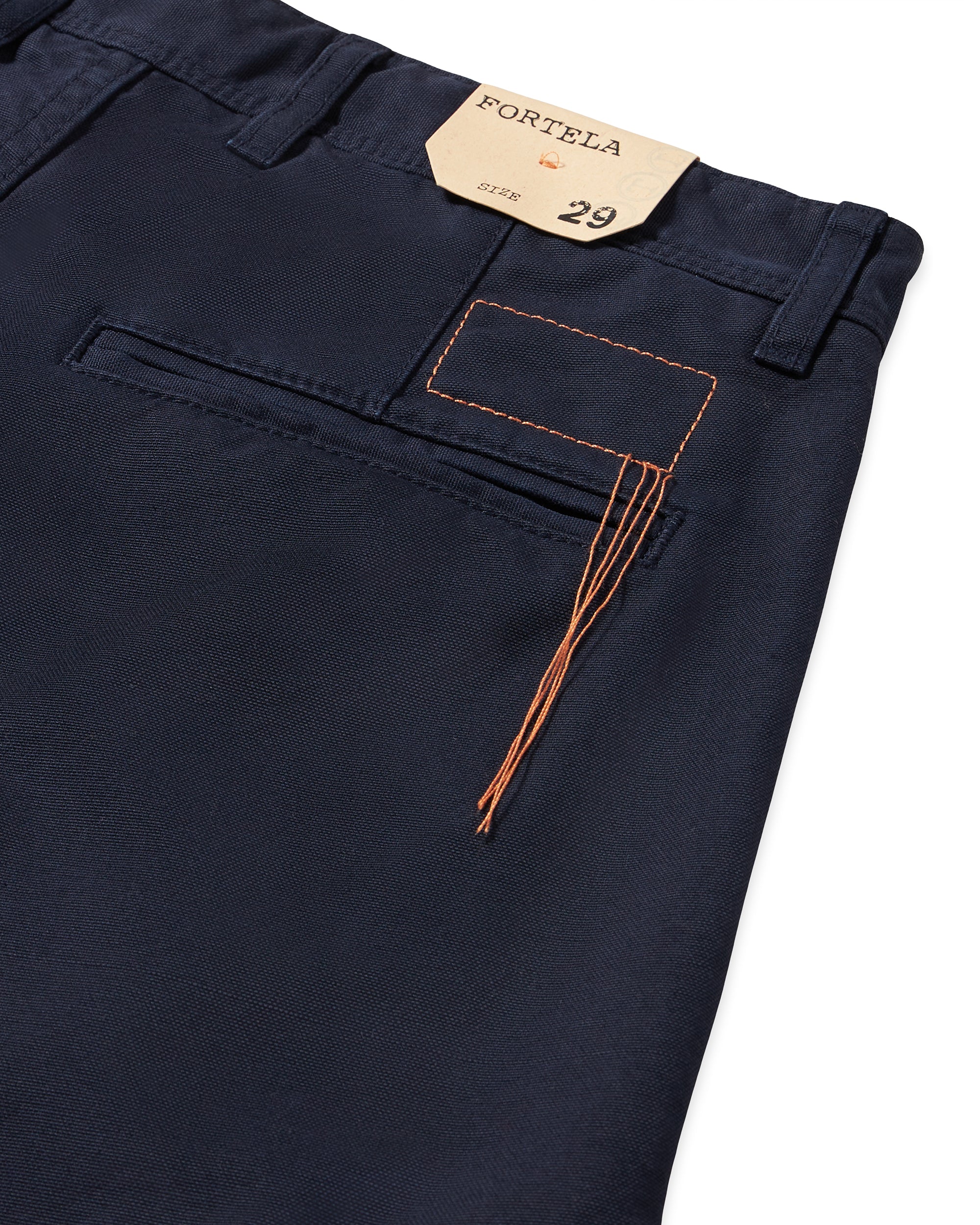 Reno Pantaloni In Canvas di Cotone
