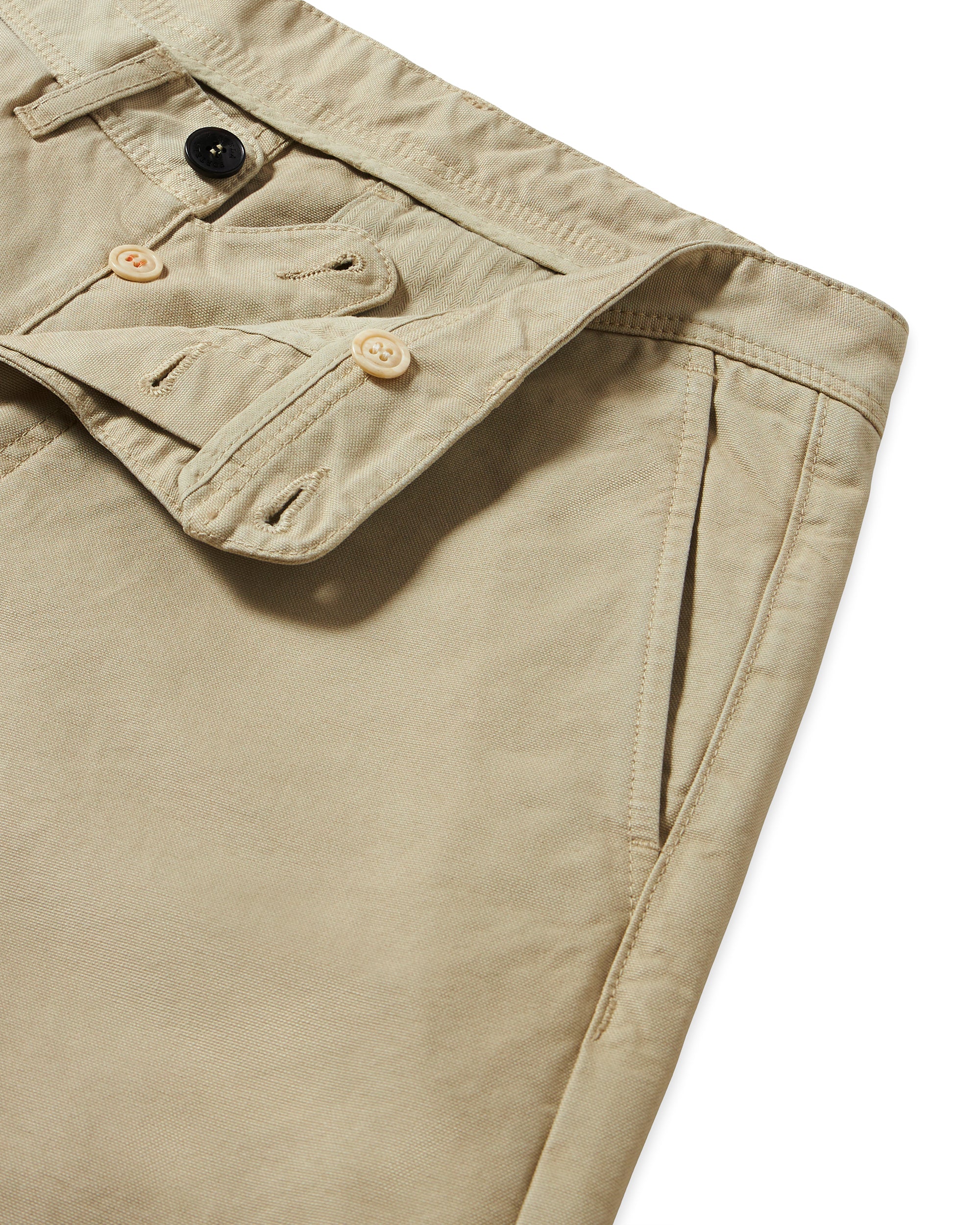Reno Pantaloni In Canvas di Cotone