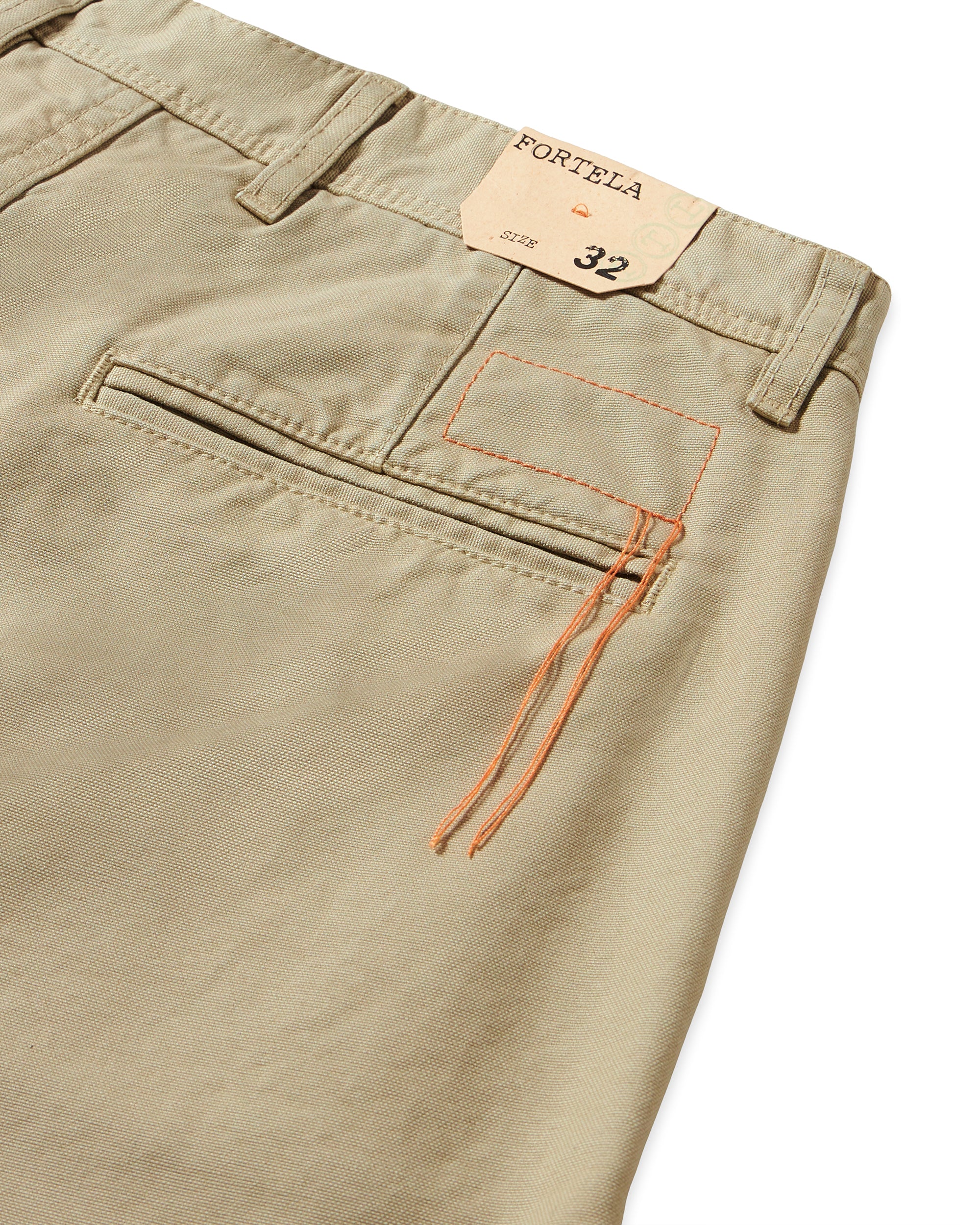 Reno Pantaloni In Canvas di Cotone