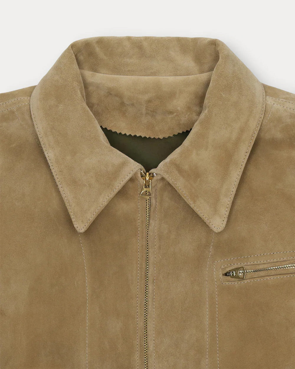 Rhode Giacca In Pelle Scamosciata