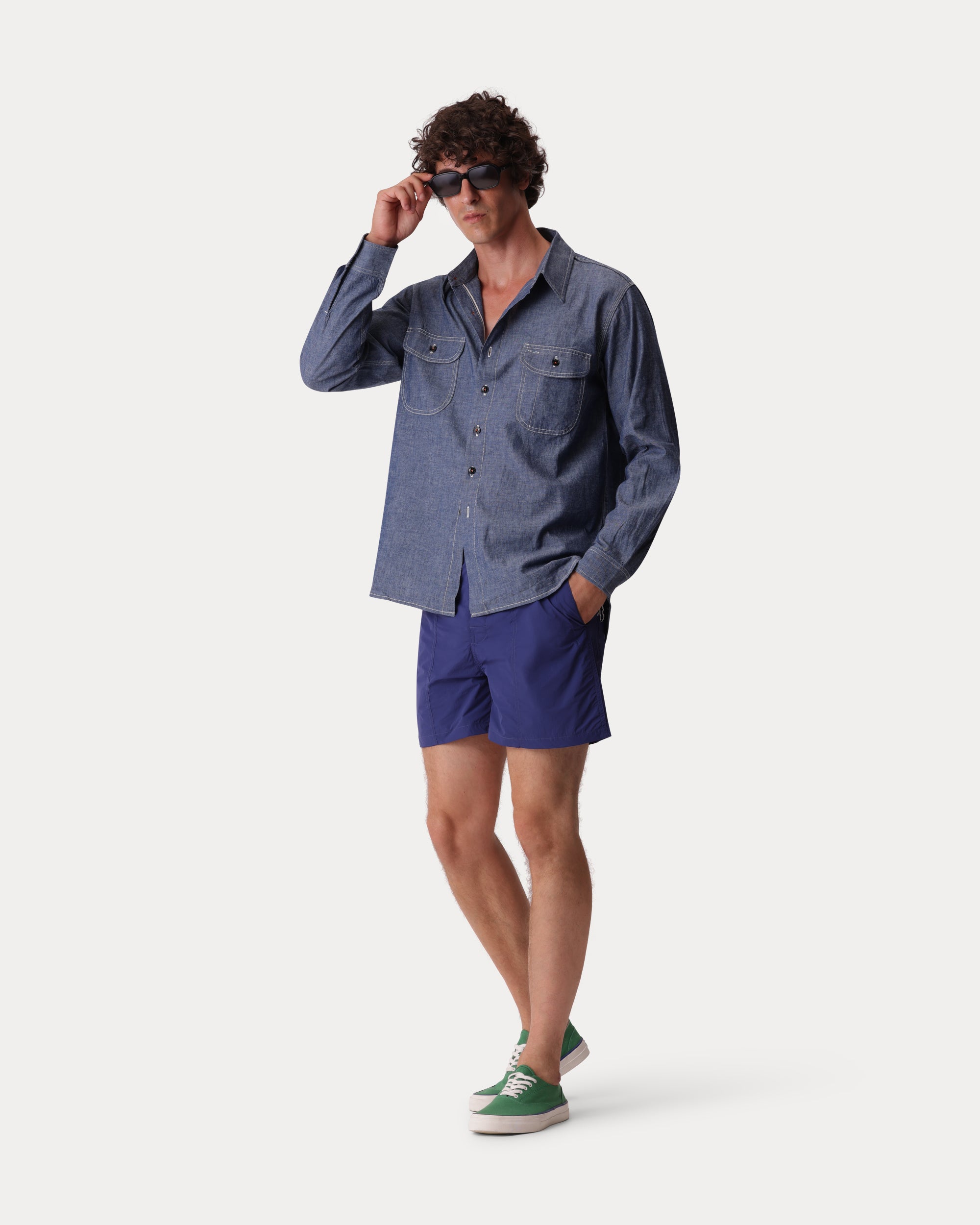 Riccione Nylon Fatigue Swimsuit