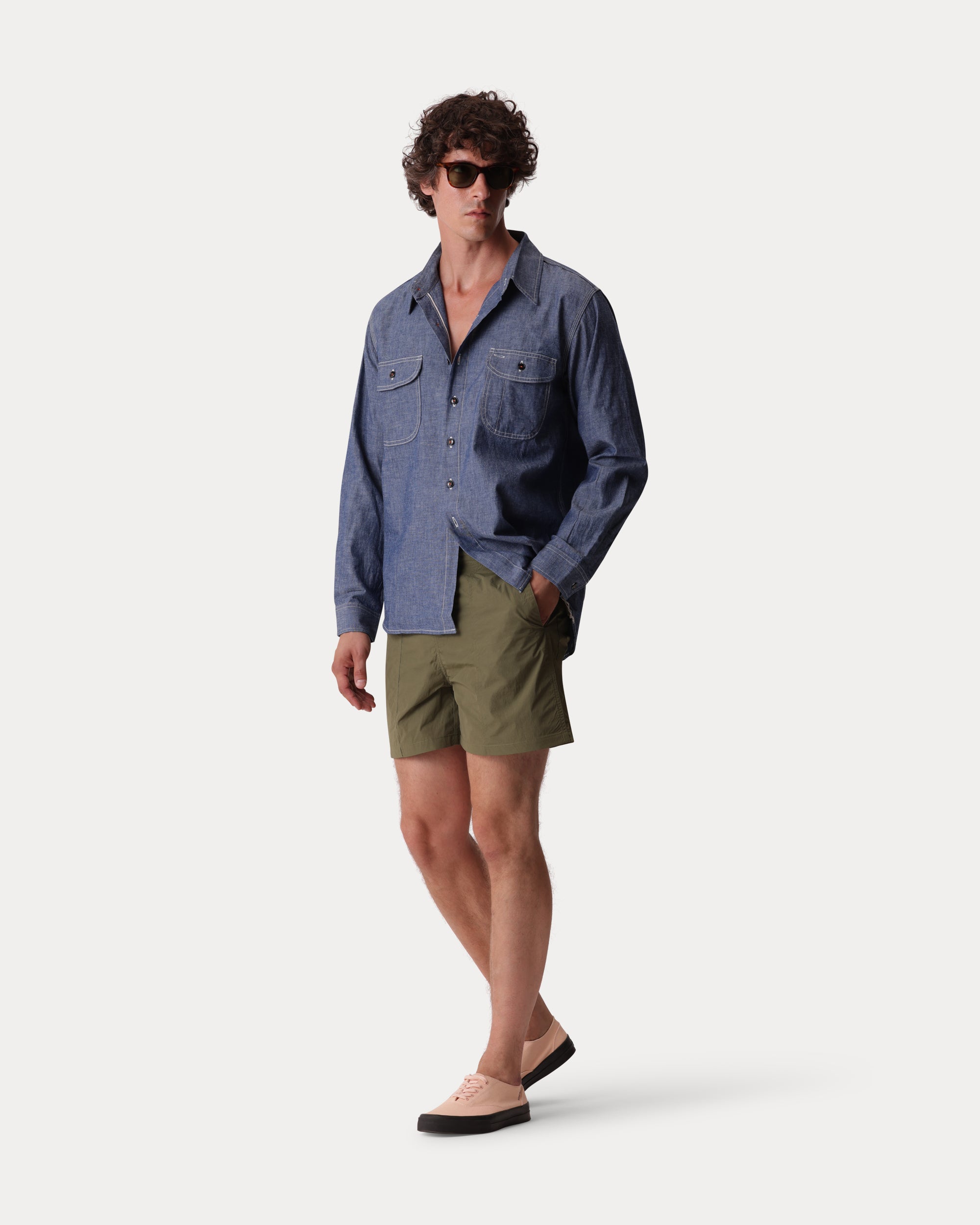 Riccione Fatigue Nylon Swimsuit