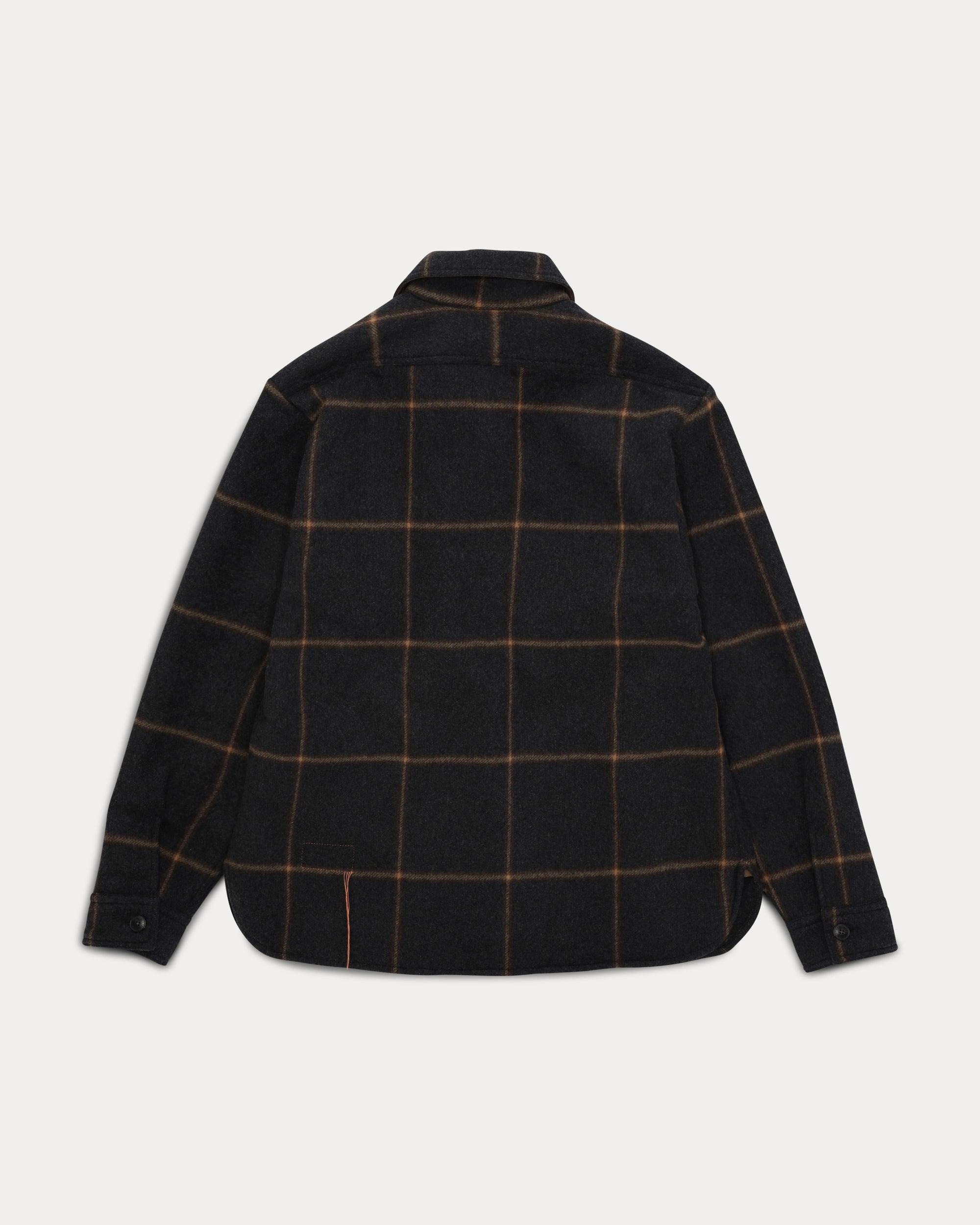 Ringo Plaid Wool Overshirt