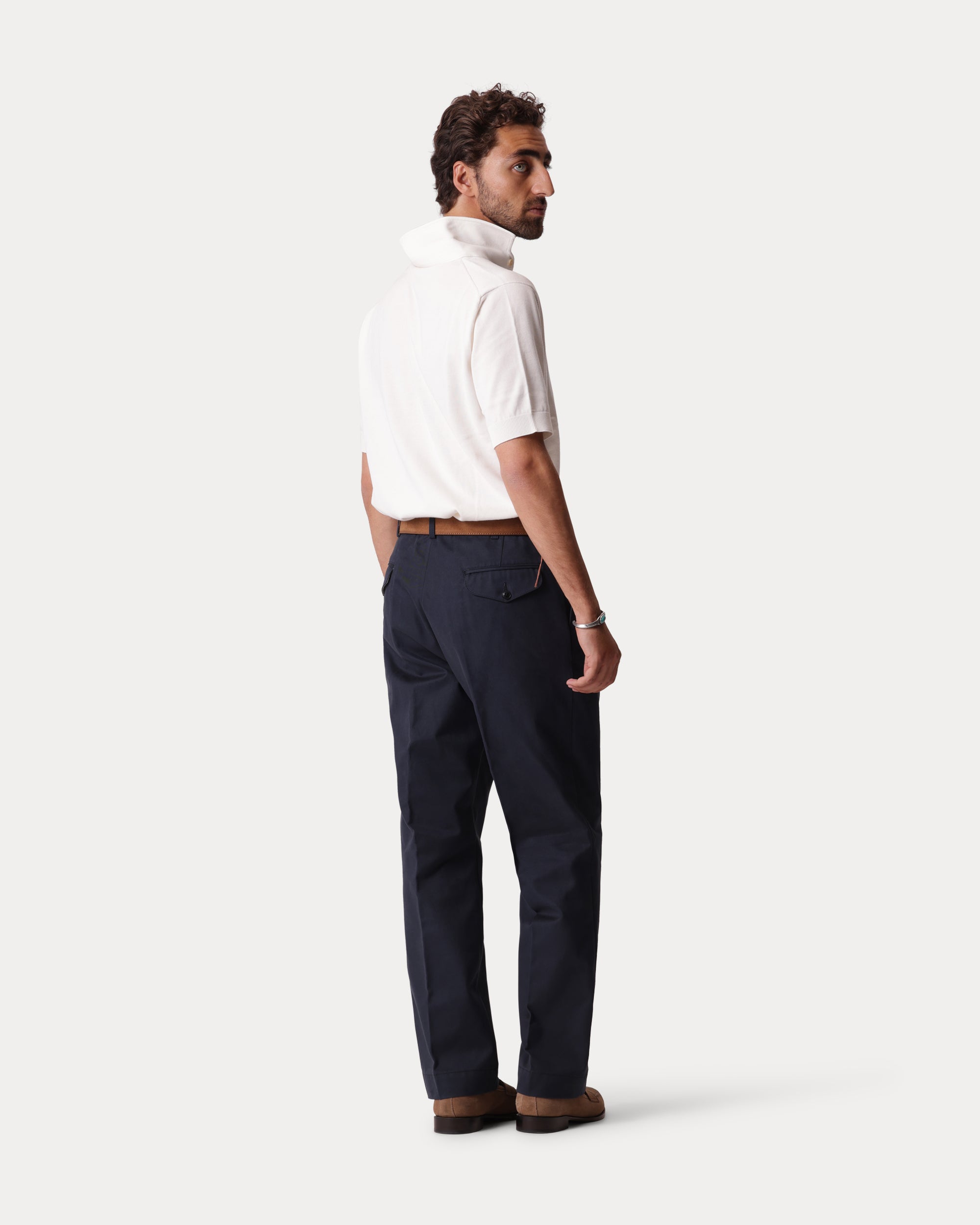 Riviera Pantaloni in Cotone
