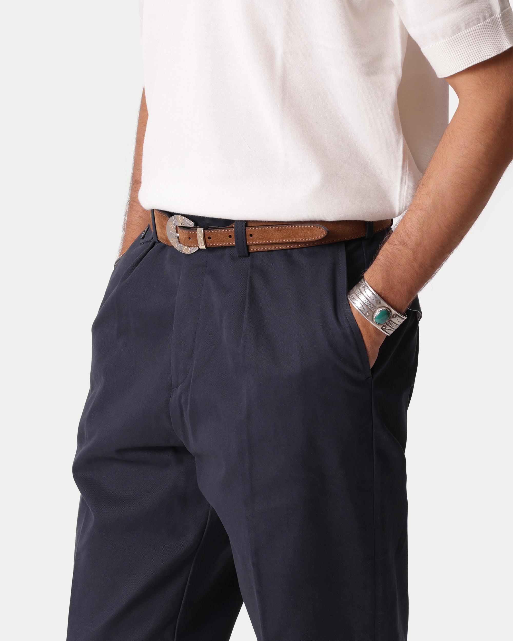 Riviera Pantaloni in Cotone