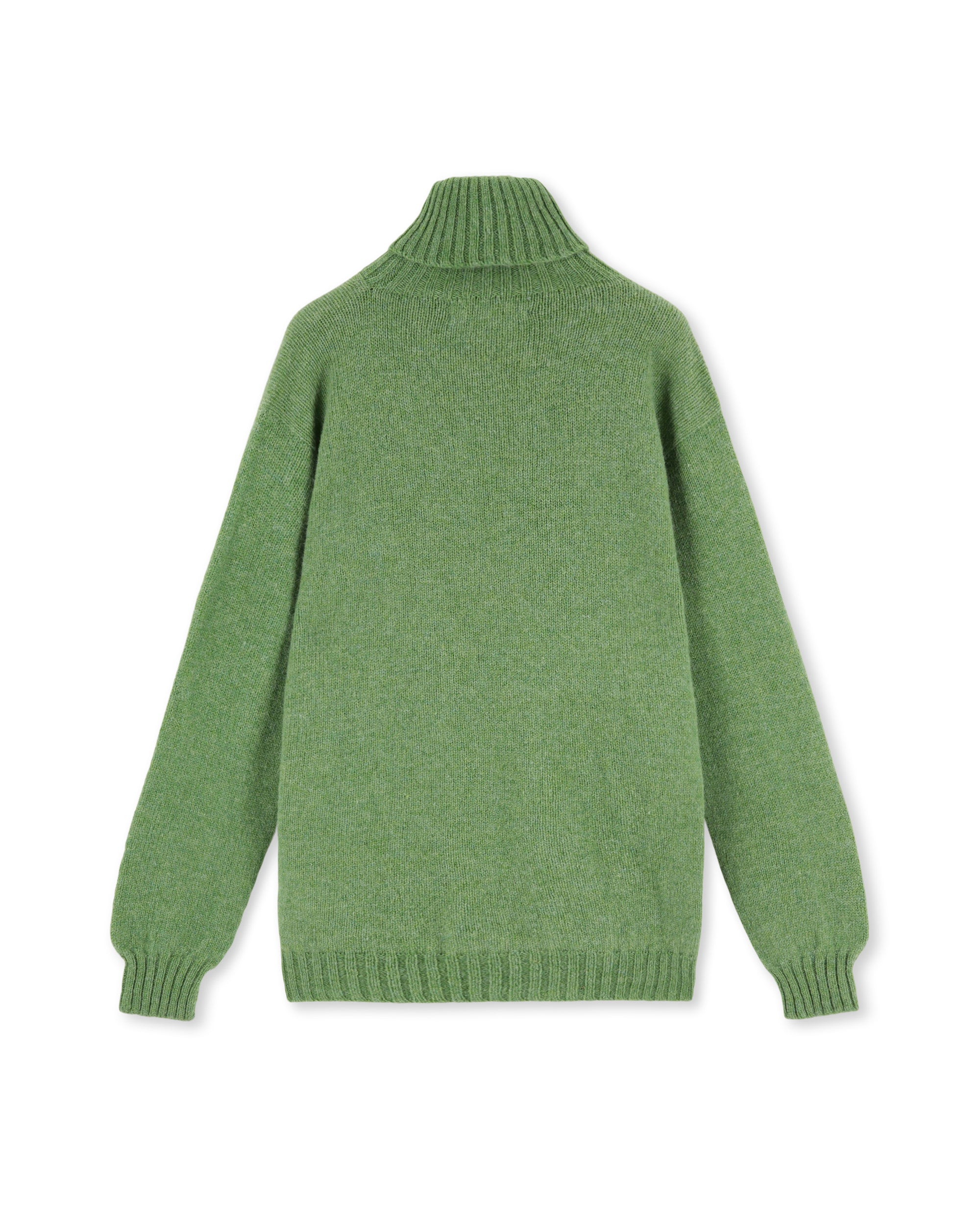 Shetlandturtleneck Maglione Collo Alto In Lana