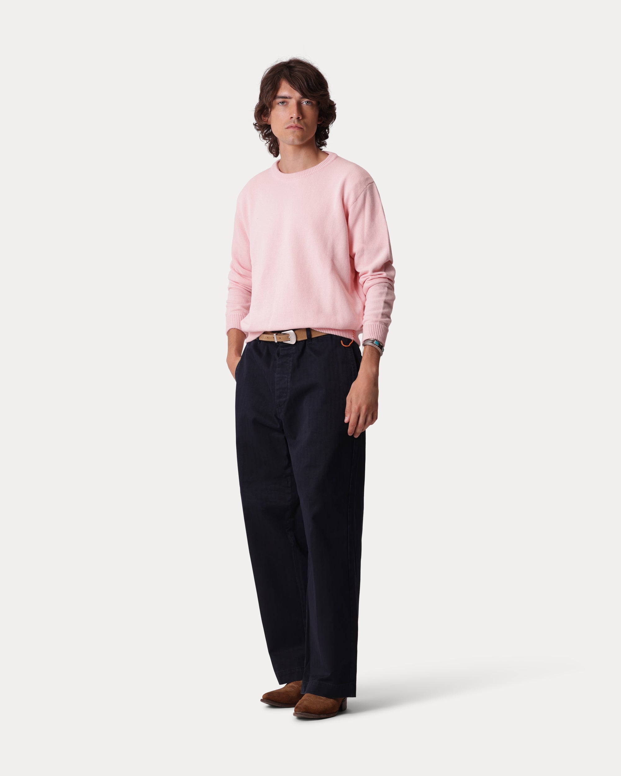 Rover Cotton Crew Neck Sweater