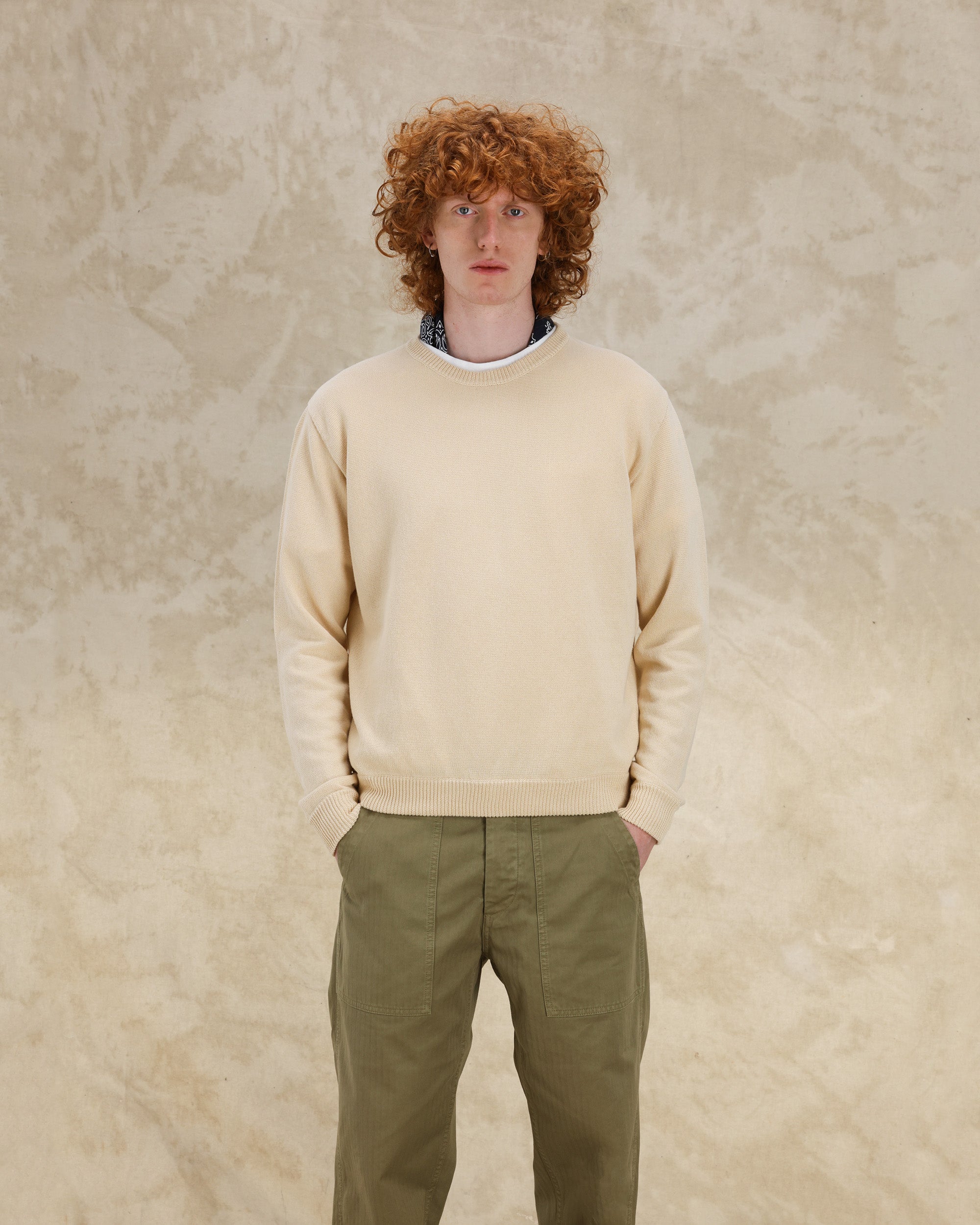 Rover Maglione Girocollo In Cotone