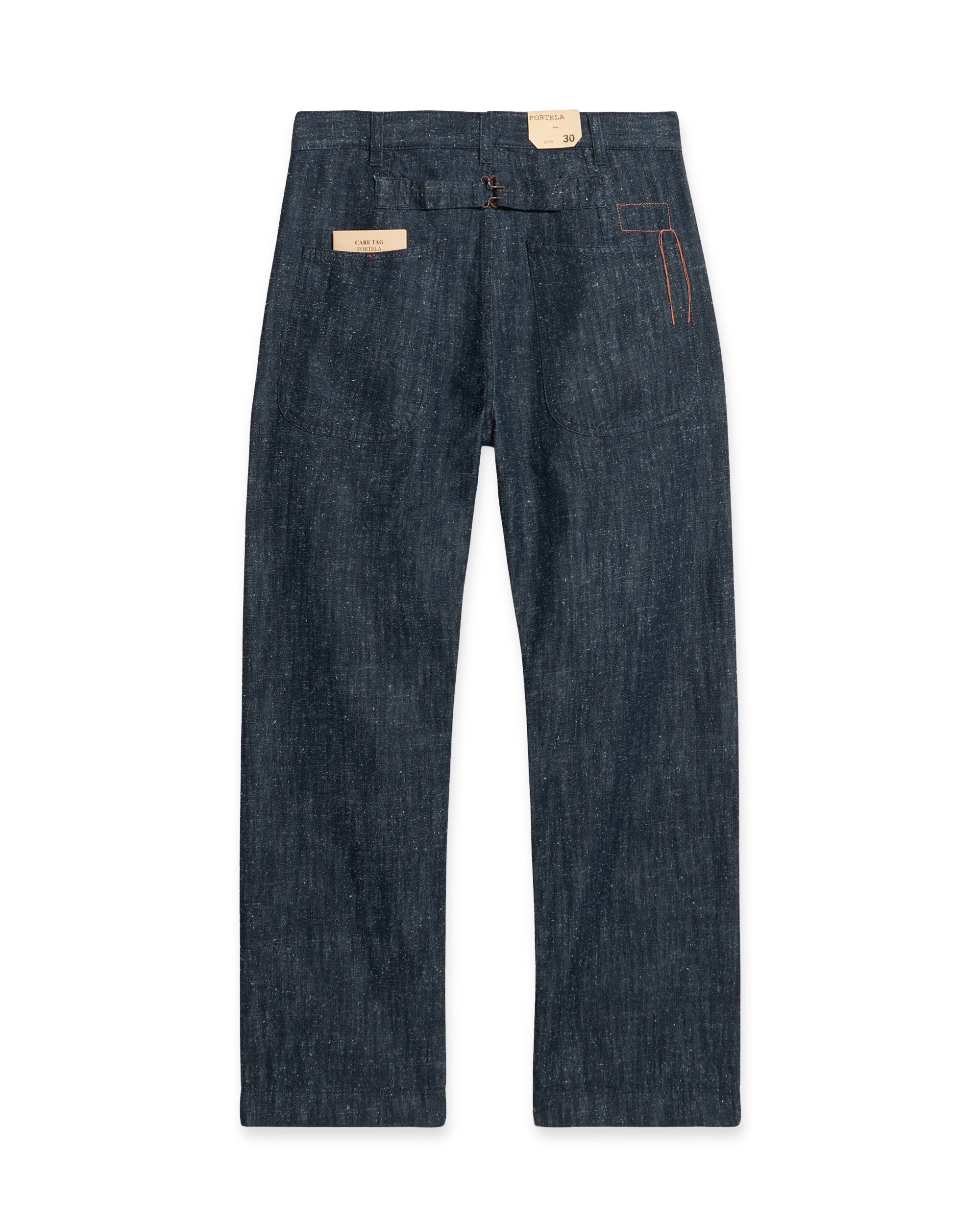 Russell Pantaloni in Denim Indigo Rinse