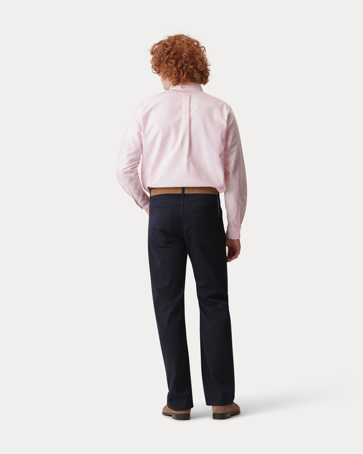 Mcqueen Cotton Herringbone Trousers