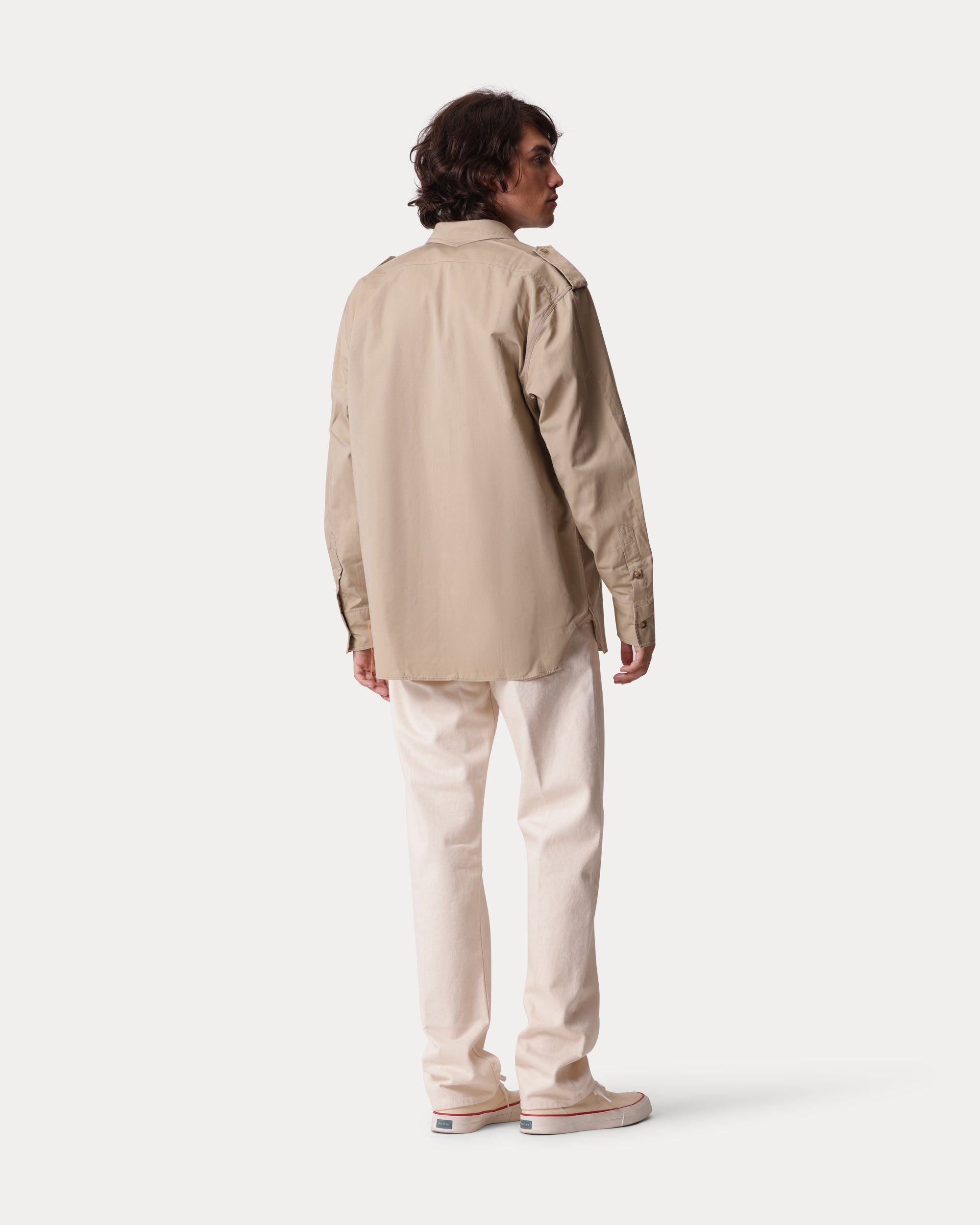 Sahara Cotton Military Overshirt