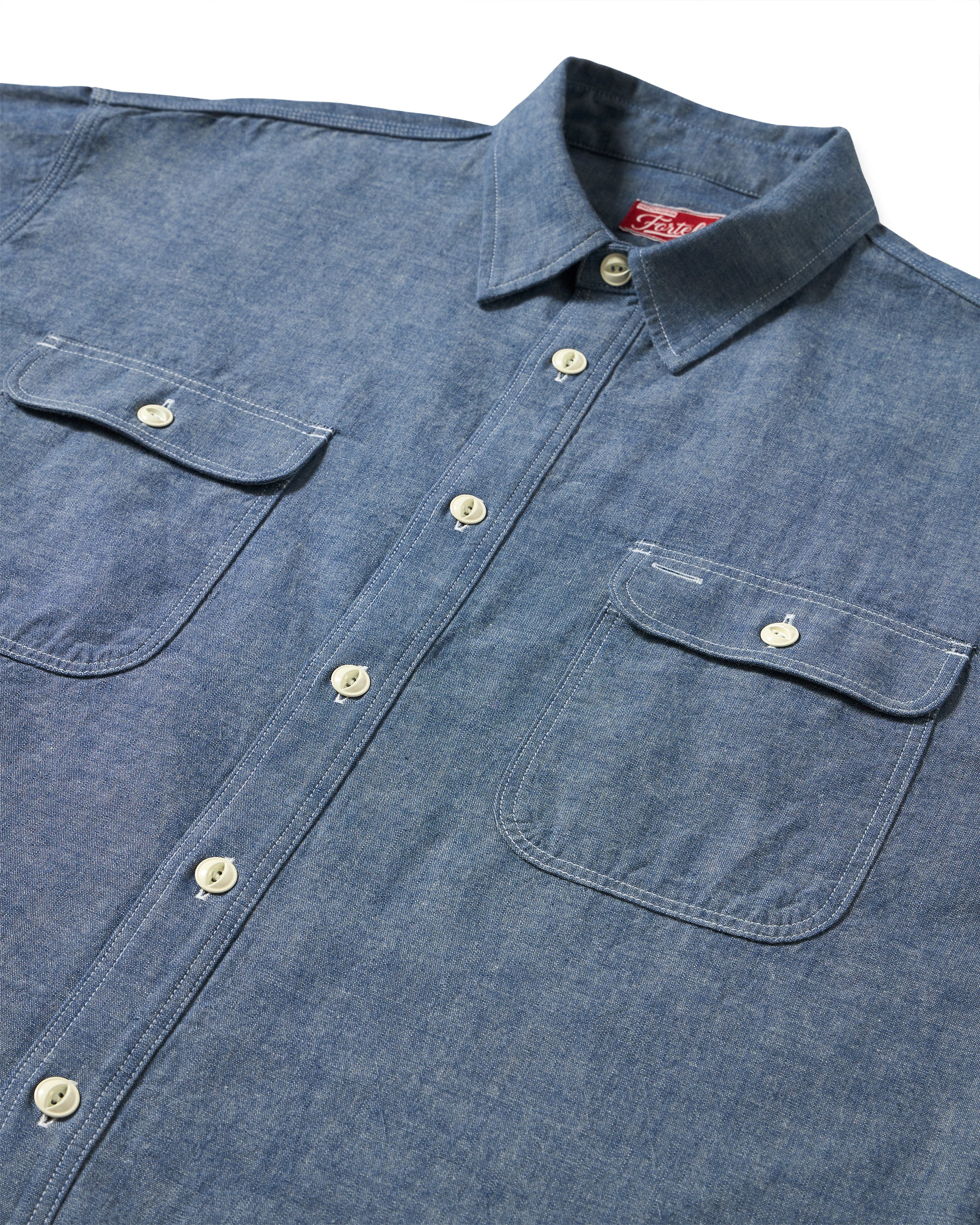 Sail Camicia In Chambray