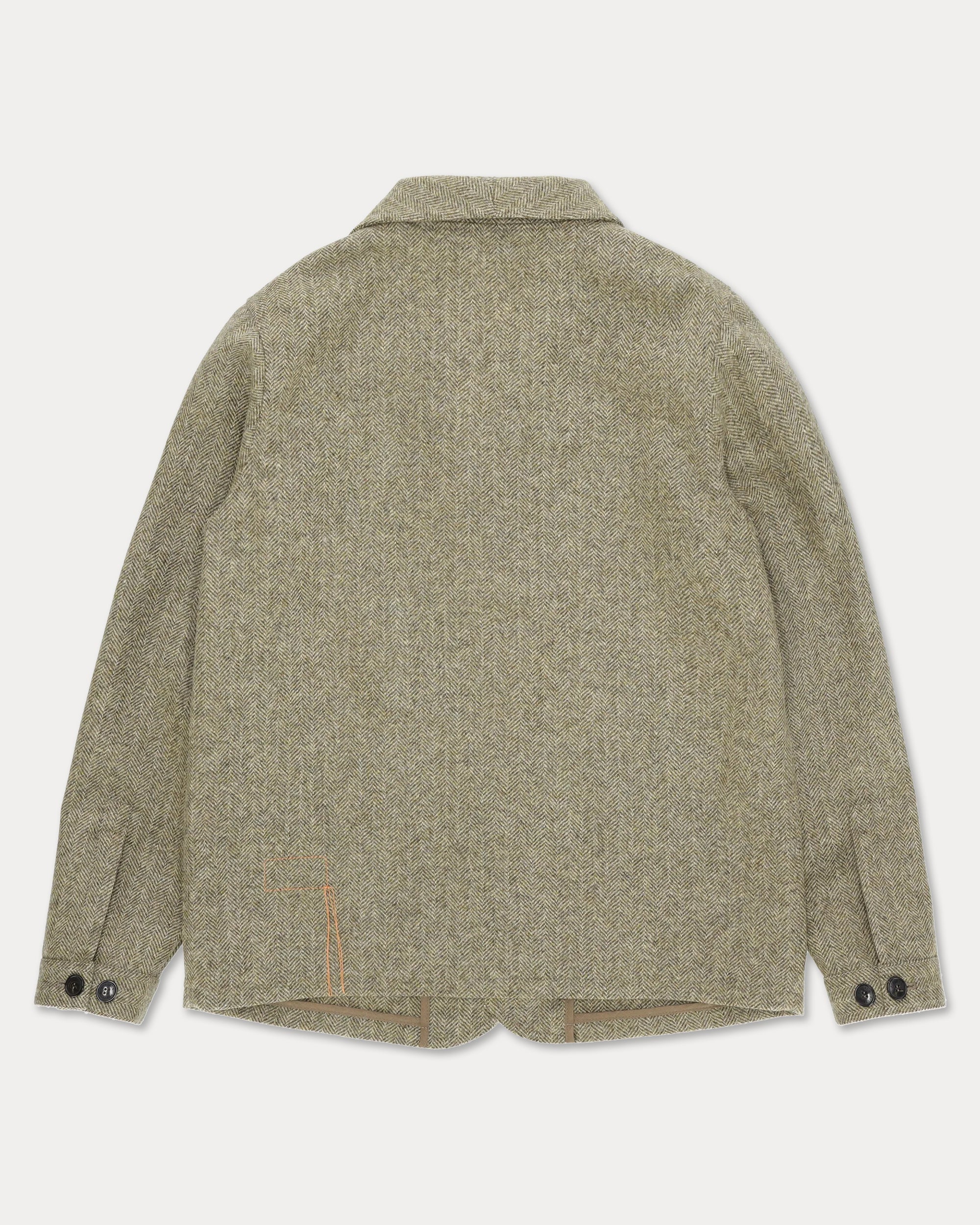Scotland Giacca In Herringbone Di Lana