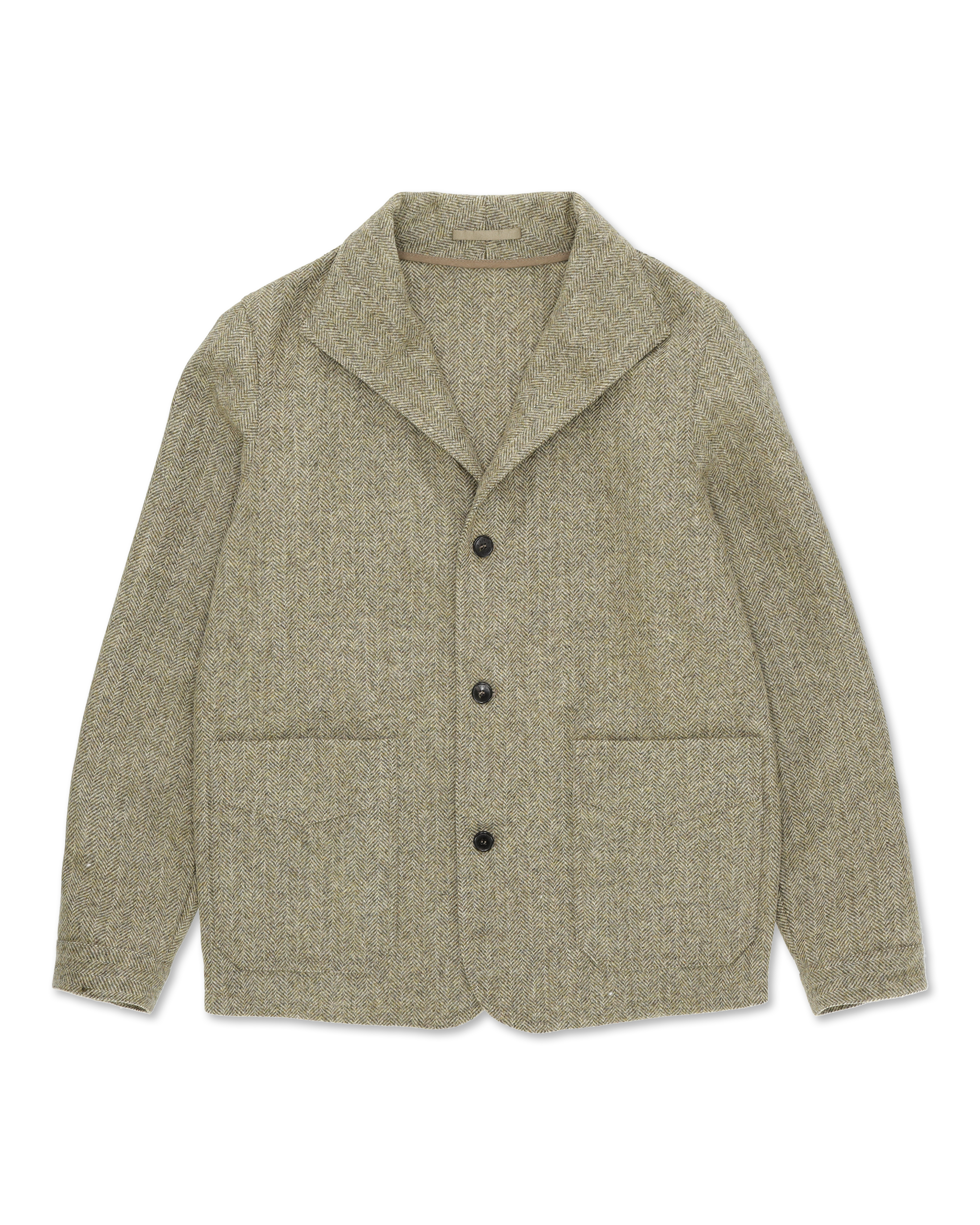 Scotland Giacca In Herringbone Di Lana