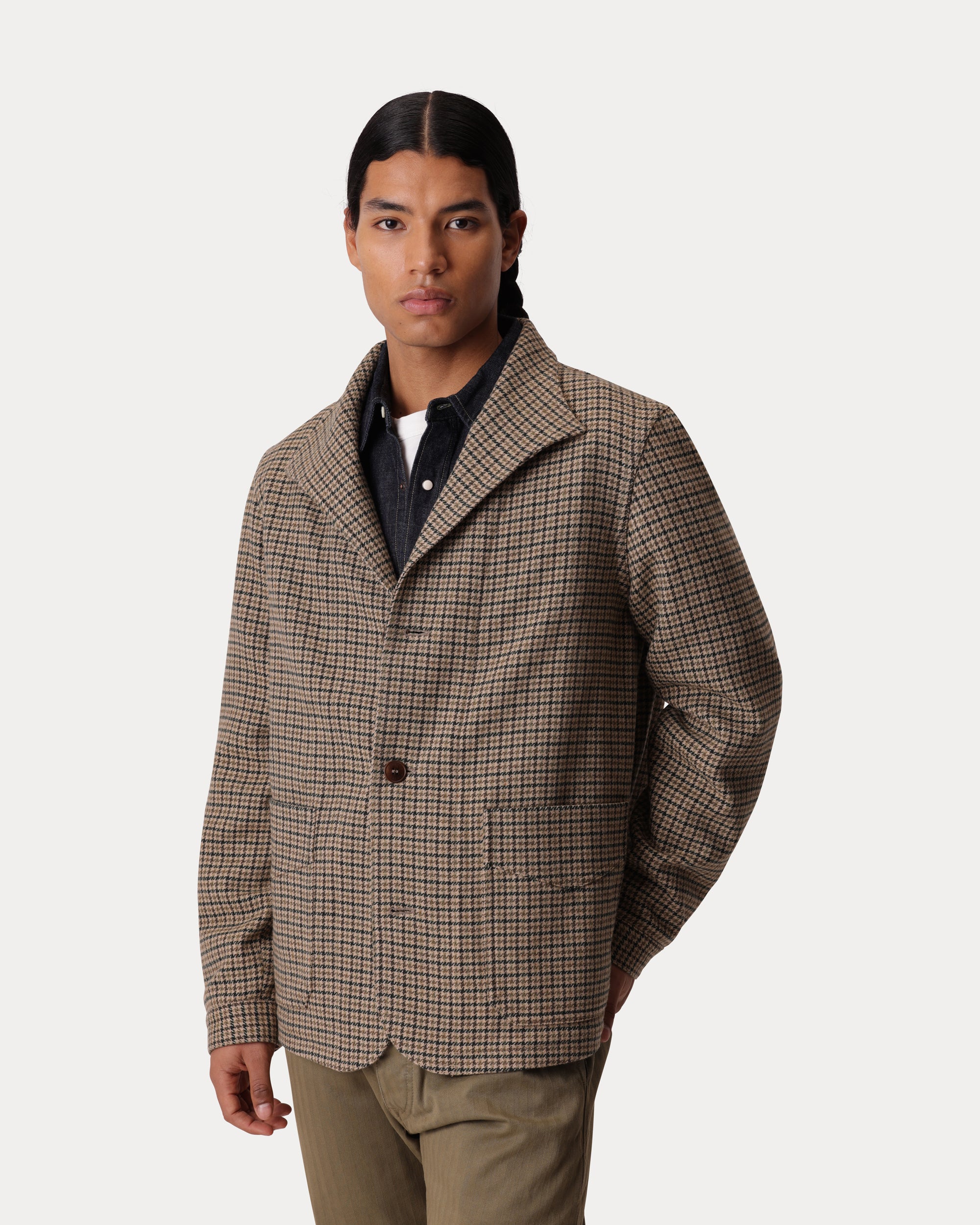 Scotland Giacca Classica in Lana Merino