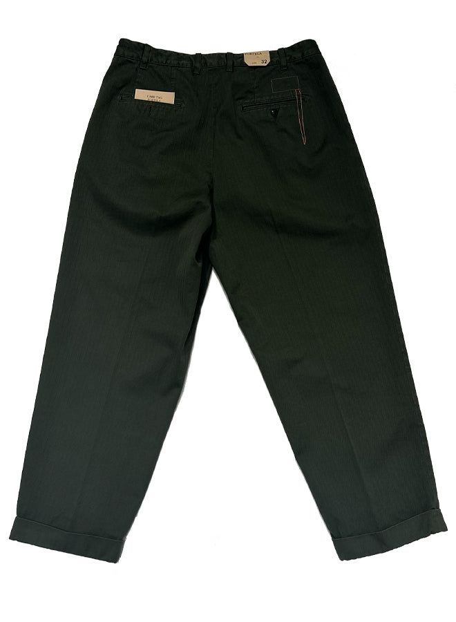 Seattle Pleated Herringbone Pants
