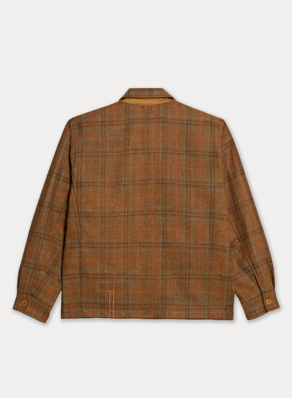 Seneca Woollen Check Short Work Jacket